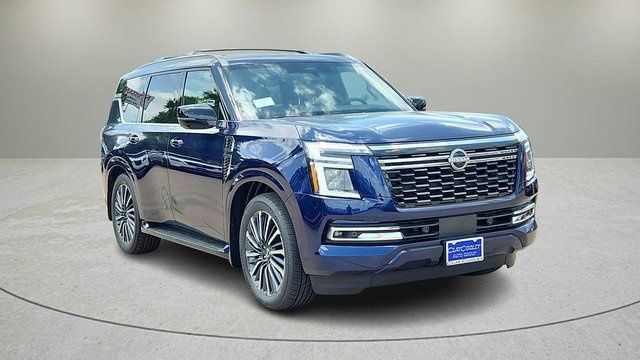 Deep Ocean Blue Pearl 2025 Nissan Armada SUV / Crossover Four-Wheel Drive 9-Speed Automatic