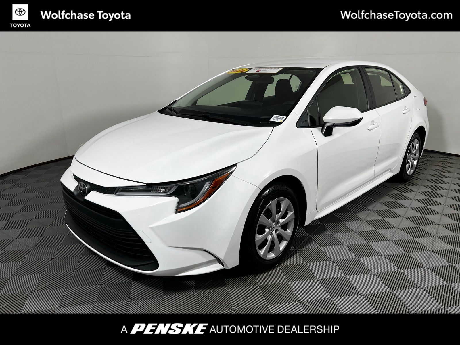 Ice Cap 2024 Toyota Corolla Sedan Front-Wheel Drive Continuously Variable Transmission