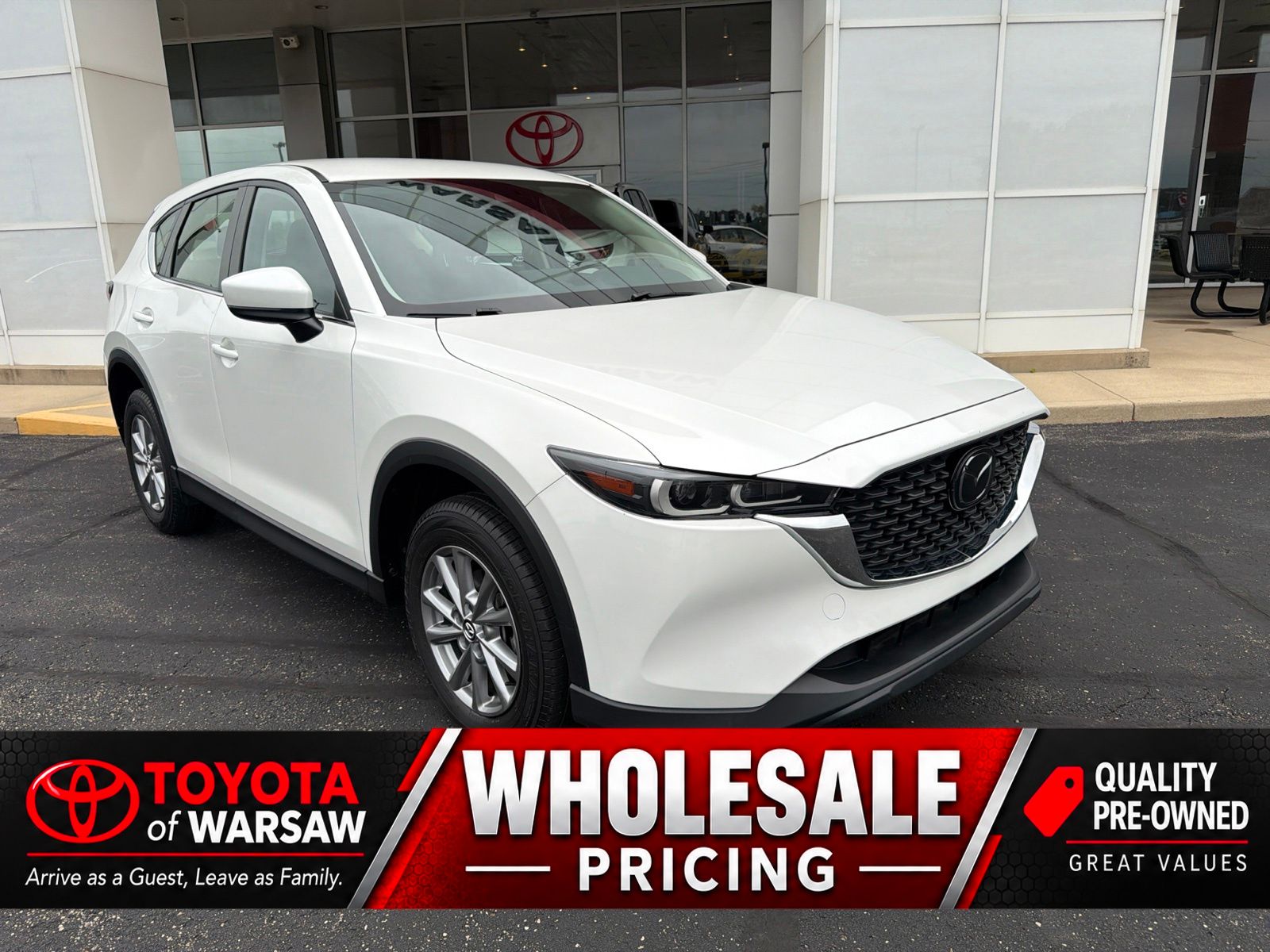 Rhodium White Metallic 2023 Mazda CX-5 SUV / Crossover All-Wheel Drive 6-Speed Automatic