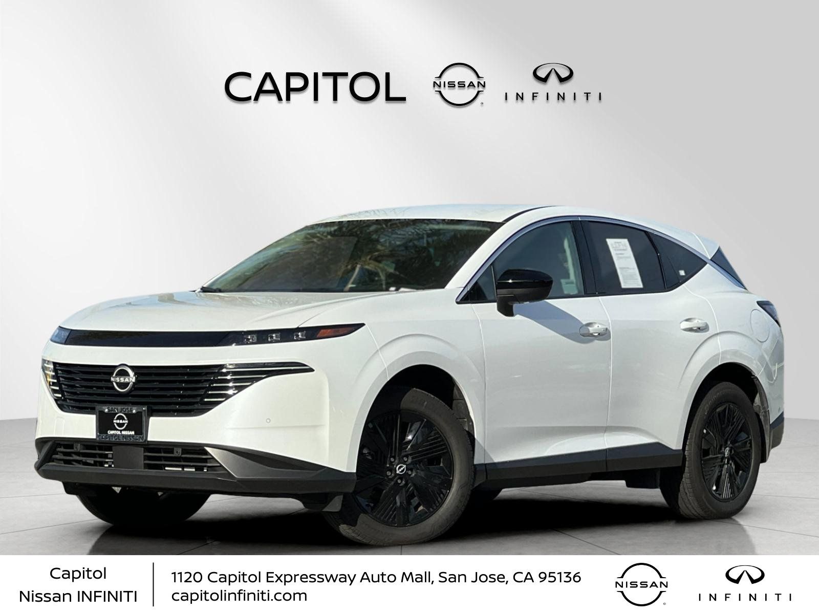 Everest White Pearl Tricoat 2025 Nissan Murano SV AWD SUV / Crossover All-Wheel Drive 9-Speed Automatic