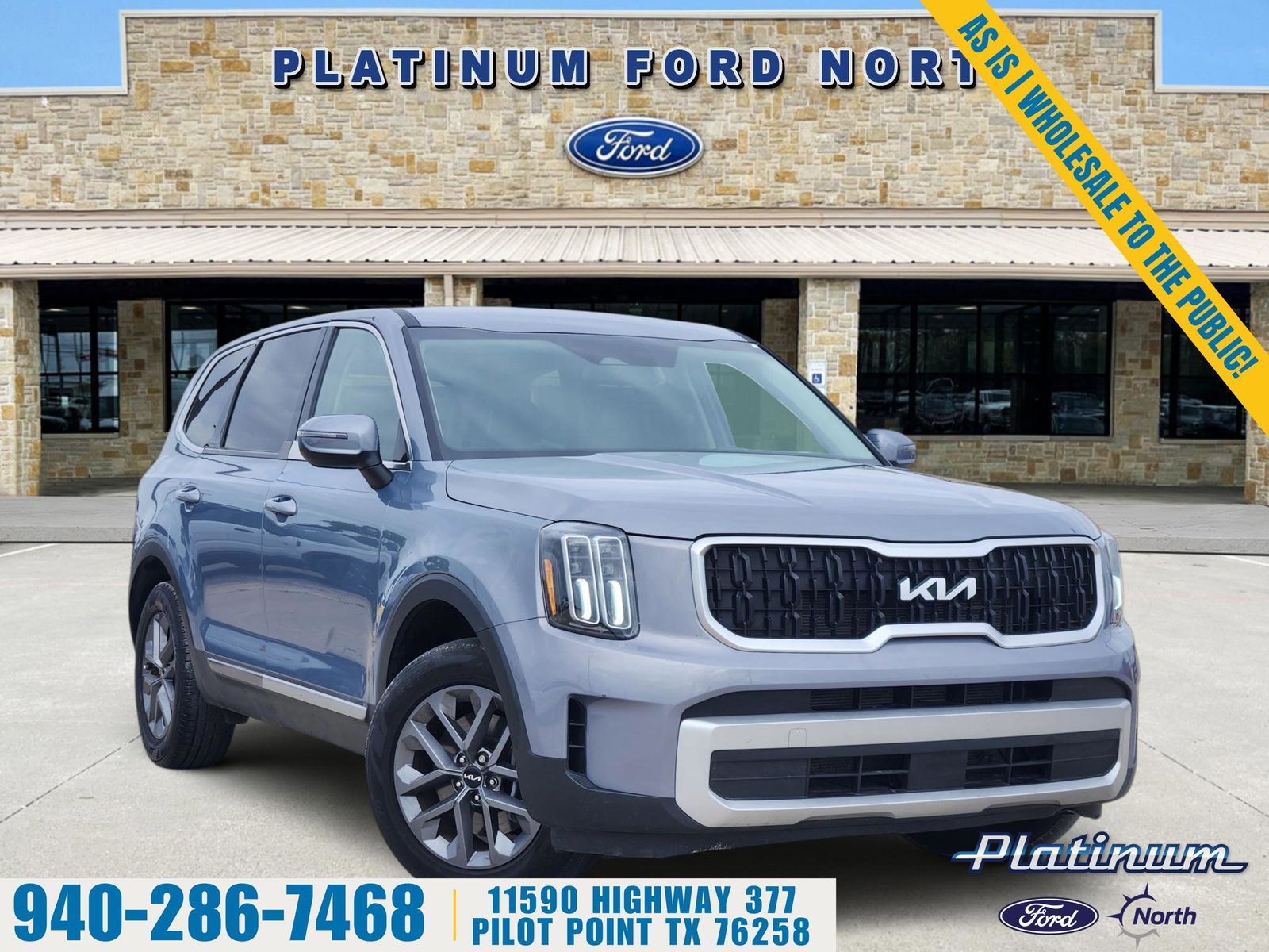 Everlasting Silver 2024 Kia Telluride LX FWD SUV / Crossover Front-Wheel Drive 8-Speed Automatic