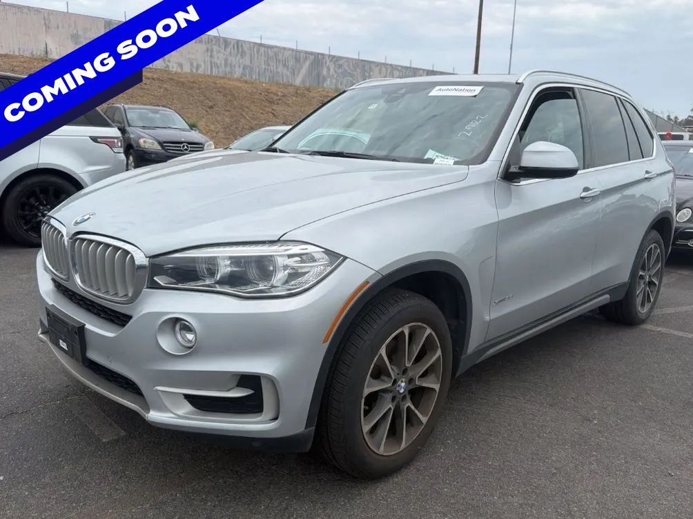 Glacier Silver Metallic 2018 BMW X5 SUV / Crossover All-Wheel Drive 8-Speed Automatic