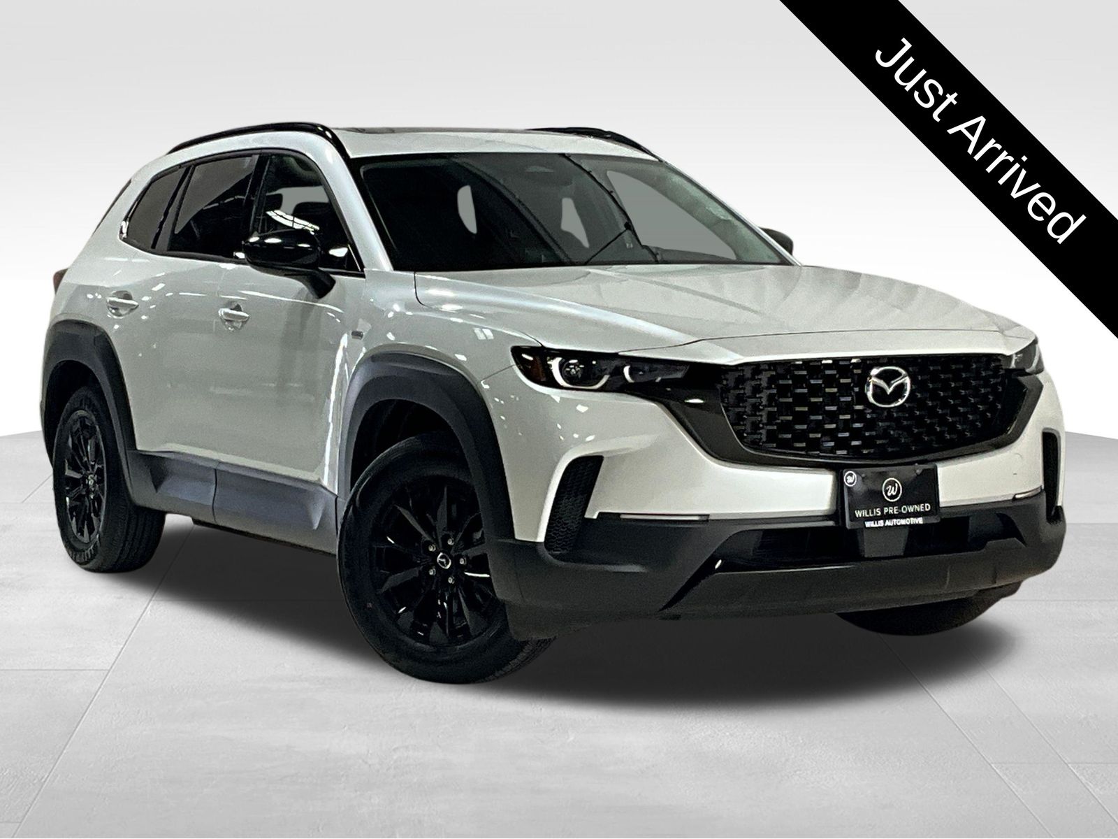 White (Wind Chill Pearl) 2025 Mazda CX-50 Hybrid Premium AWD SUV / Crossover All-Wheel Drive Continuously Variable Transmission