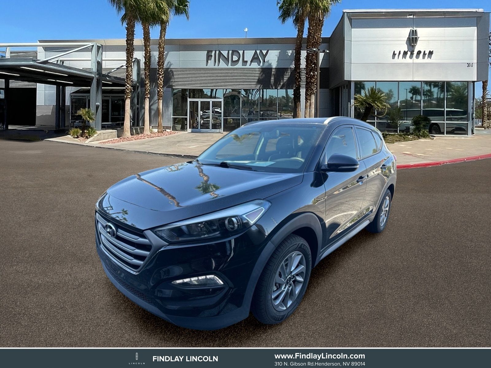Black Noir Pearl 2018 Hyundai Tucson SUV / Crossover Front-Wheel Drive 6-Speed Automatic
