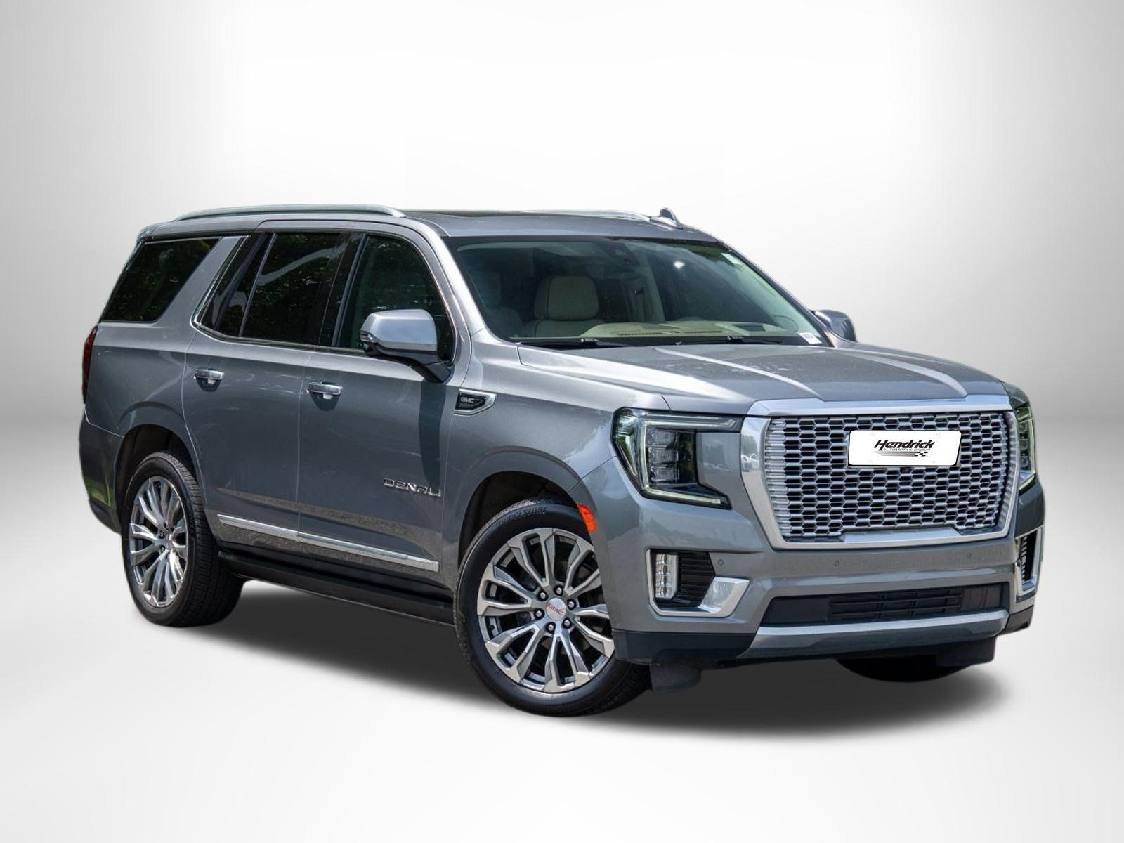 Gray (Steel Metallic) 2022 GMC Yukon SUV / Crossover Four-Wheel Drive Automatic