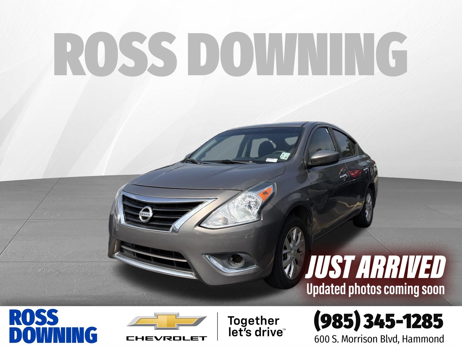 Titanium 2017 Nissan Versa Sedan Front-Wheel Drive Continuously Variable Transmission