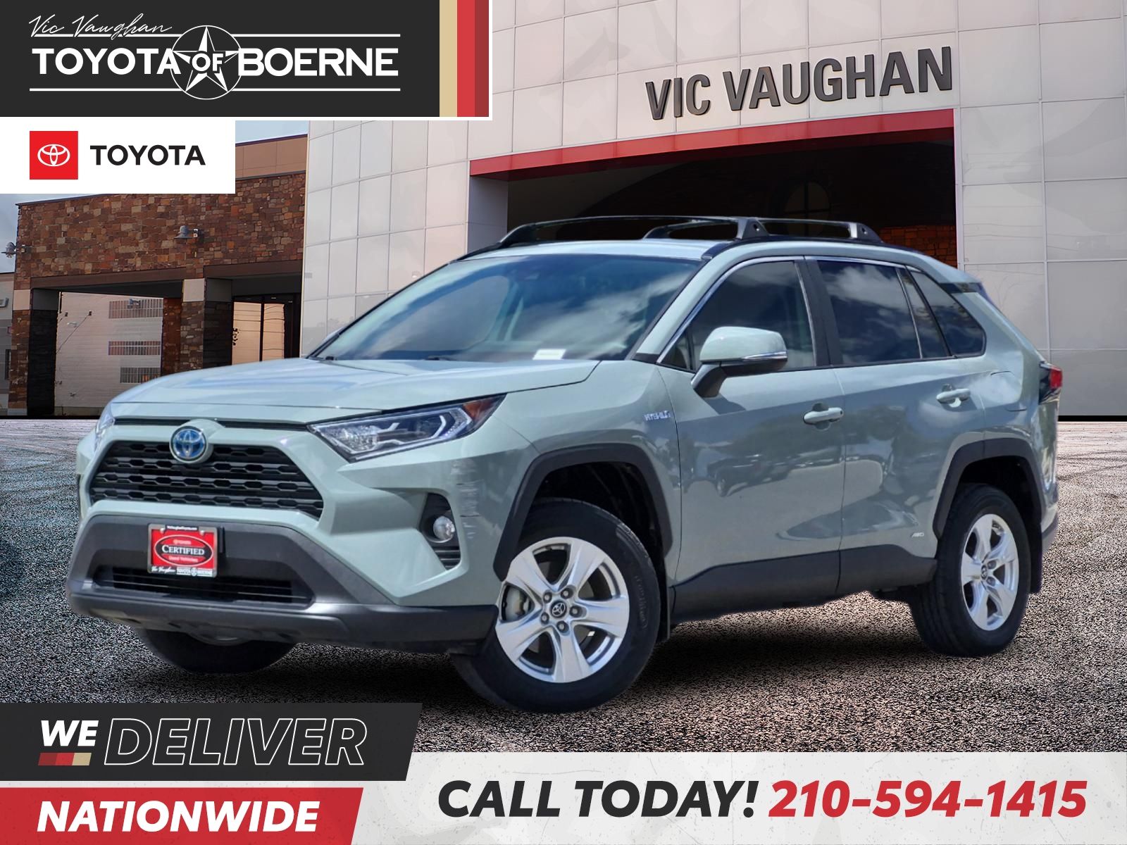 Luna 2019 Toyota RAV4 Hybrid SUV / Crossover All-Wheel Drive Continuously Variable Transmission