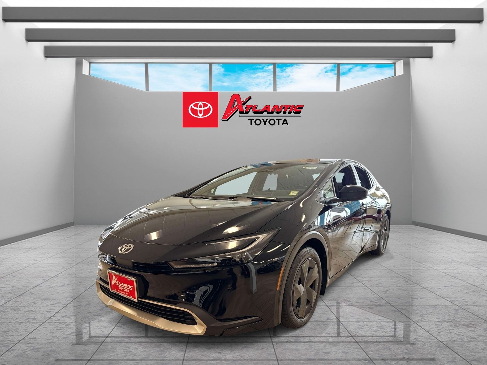 Midnight Black 2026 Toyota Prius Plug-In Hybrid SE FWD Hatchback Front-Wheel Drive Continuously Variable Transmission