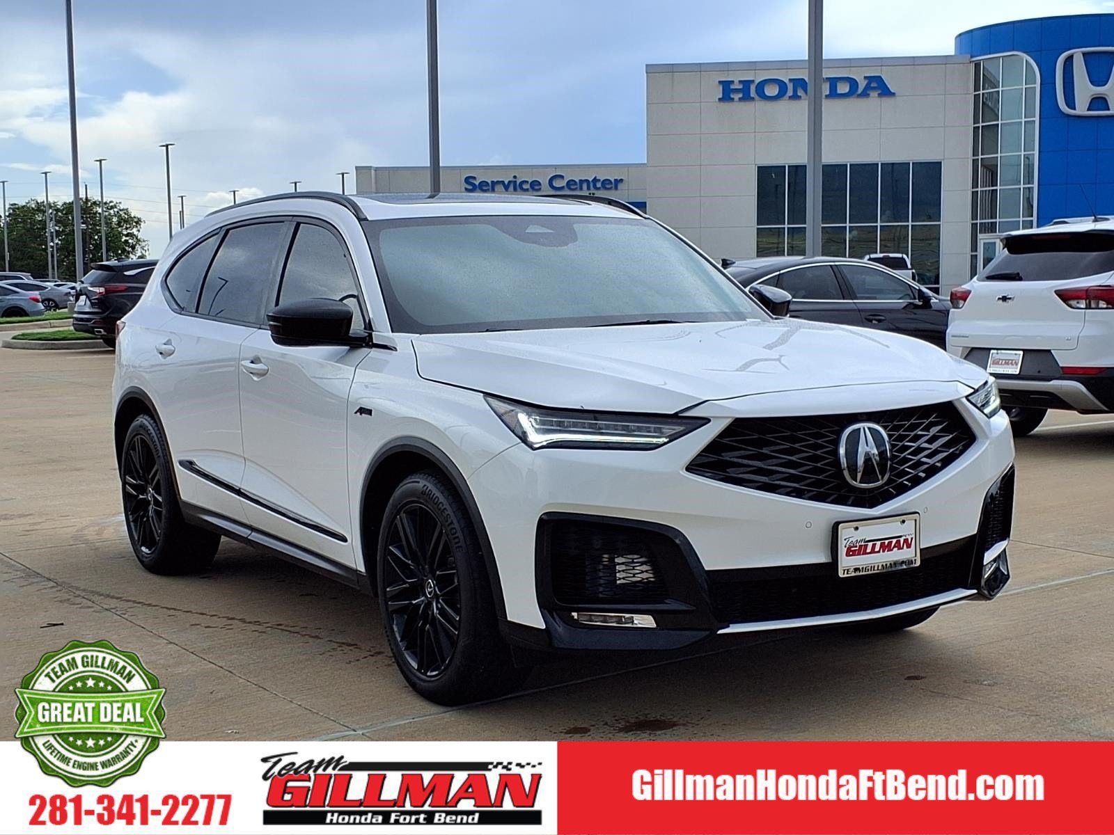 Platinum White Pearl 2025 Acura MDX SUV / Crossover All-Wheel Drive Automatic