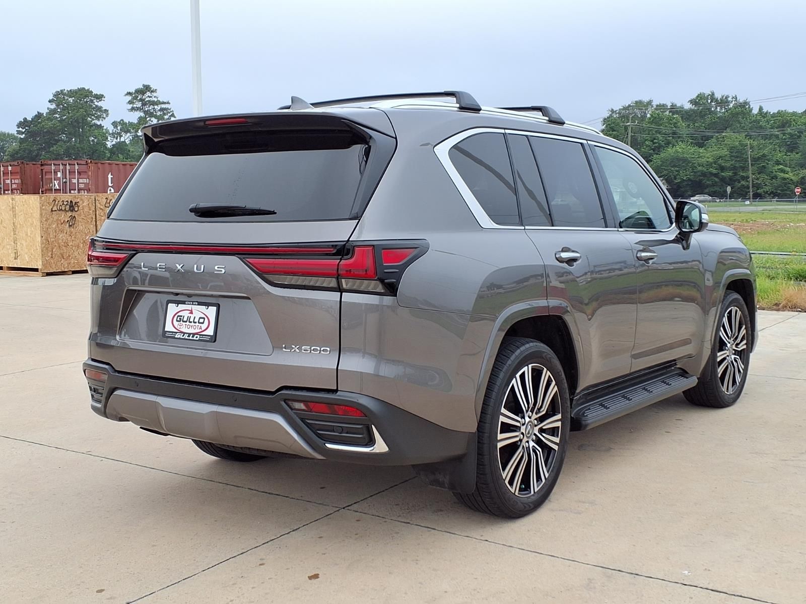 2024 Lexus LX 600 Luxury Gray at Westside Lexus