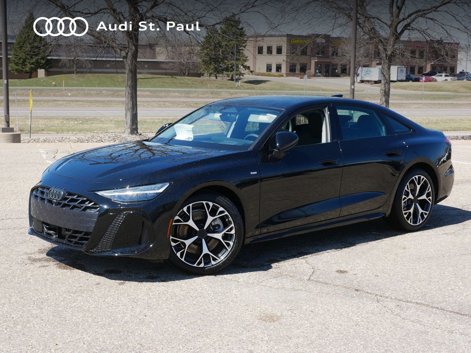 Mythos Black Metallic 2026 Audi A6 quattro Progressiv TFSI Sedan 7-Speed Automatic