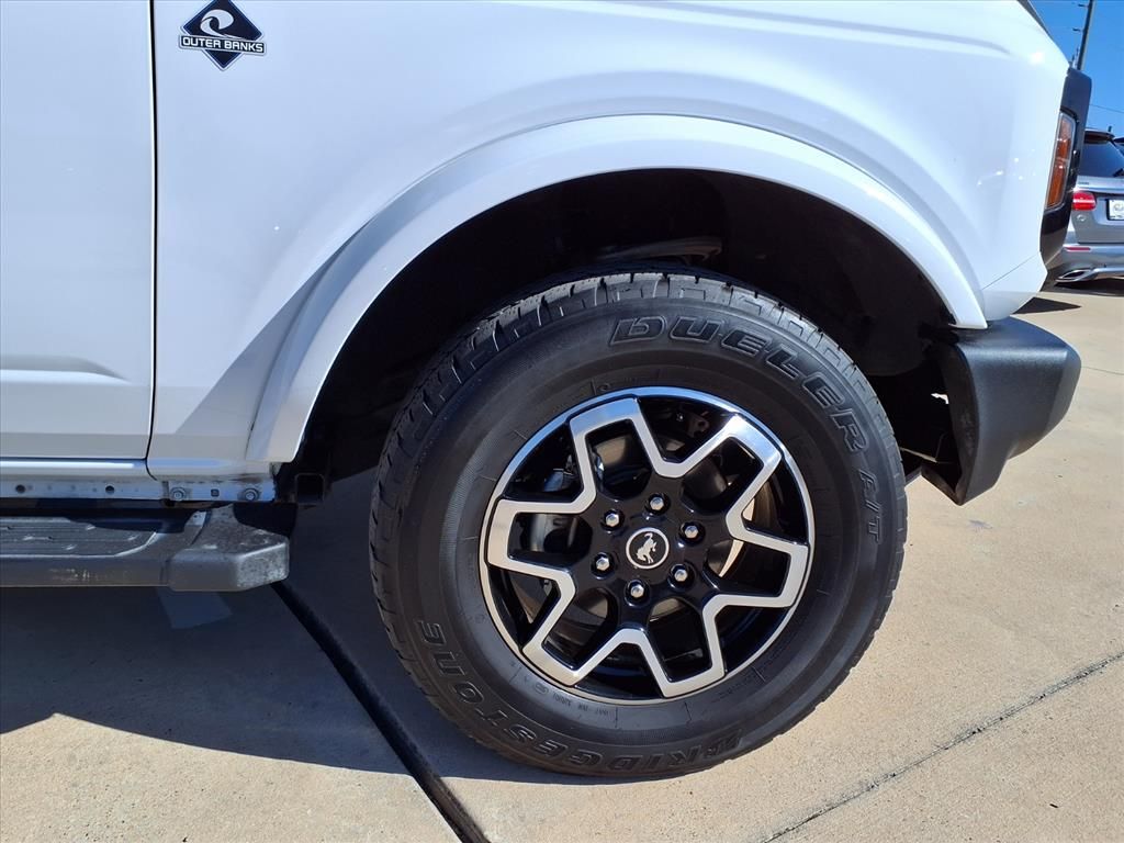 2024 Ford Bronco Outer Banks White at Toyota of Victoria