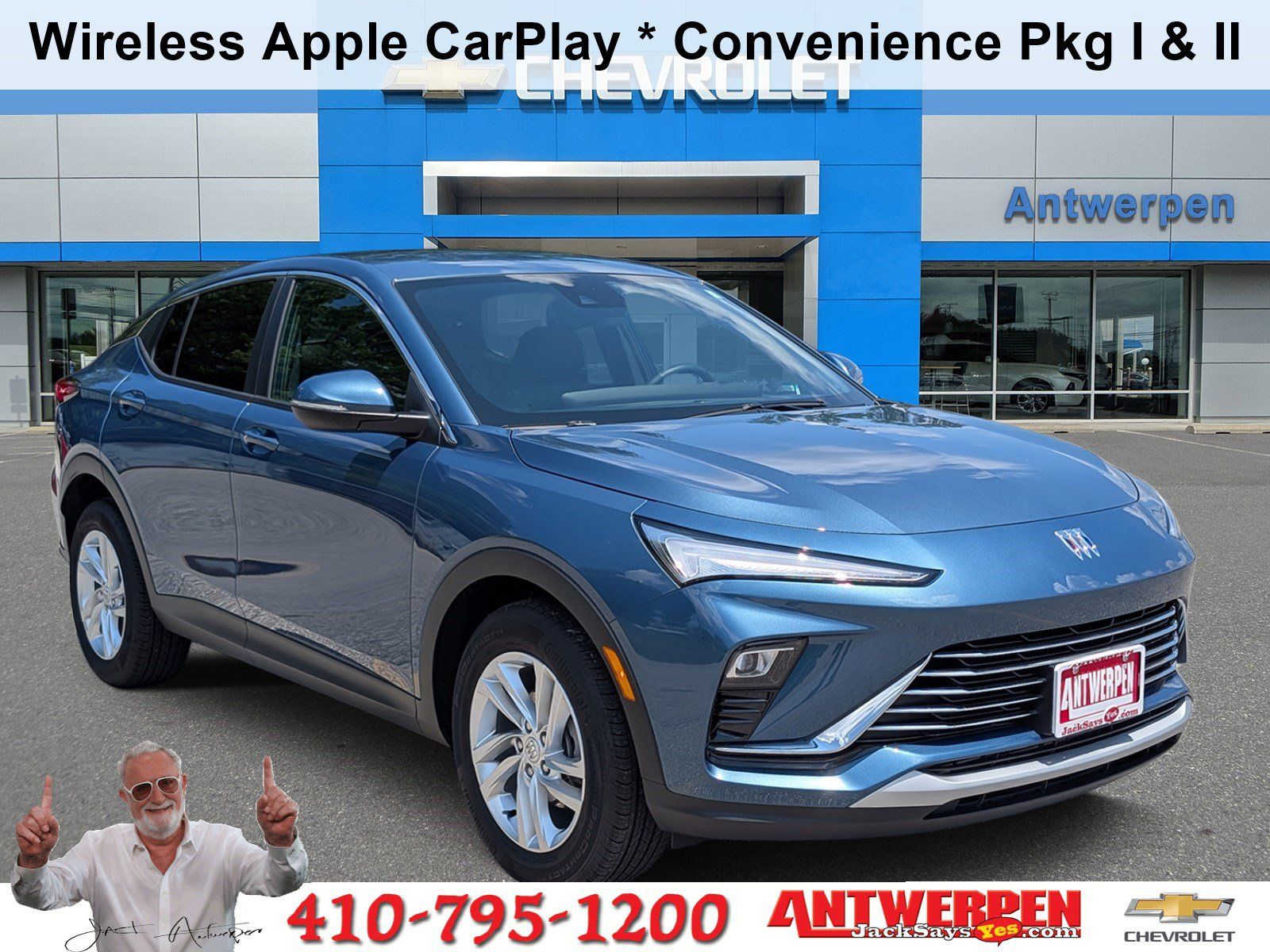 Ocean Blue Metallic 2025 Buick Envista SUV / Crossover Front-Wheel Drive 6-Speed Automatic