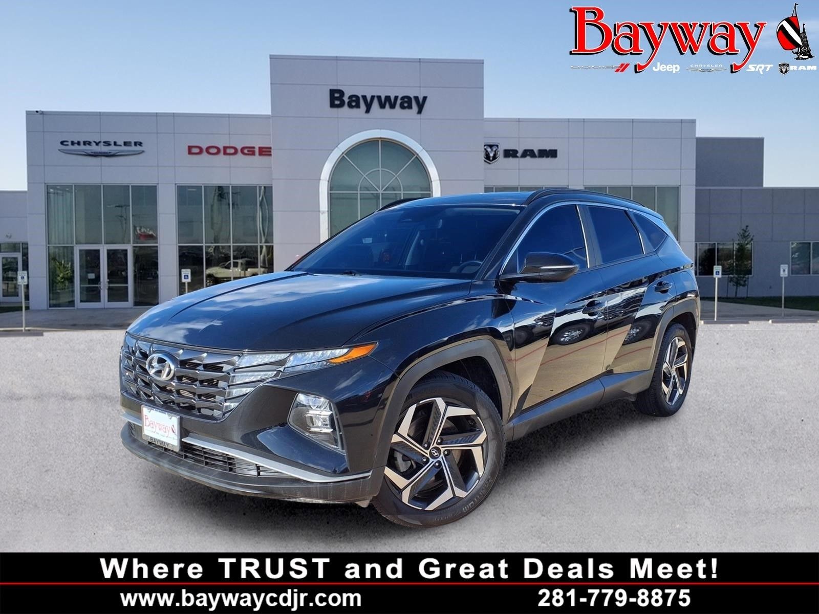2022 Hyundai Tucson SEL Black at Genesis of Spring