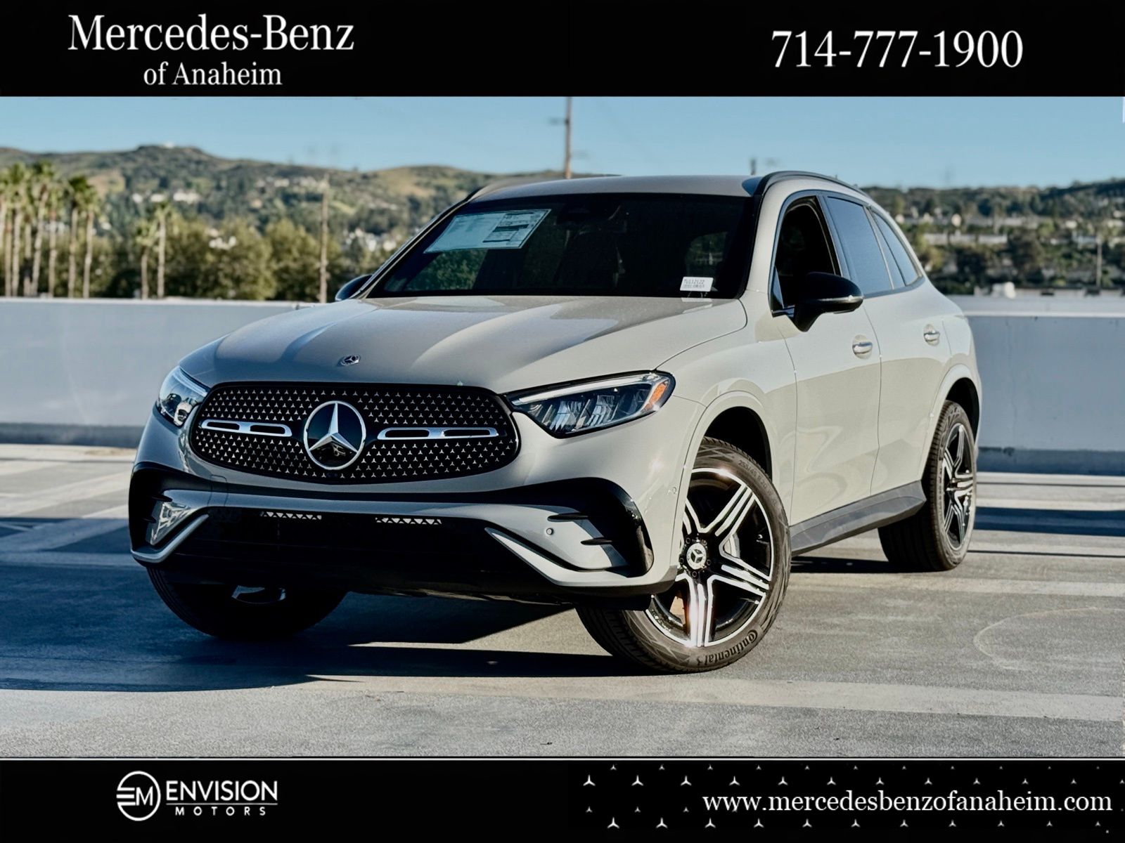 Gray (MANUFAKTUR Alpine Grey) 2026 Mercedes-Benz GLC 300 RWD SUV / Crossover Rear-Wheel Drive 9-Speed Automatic
