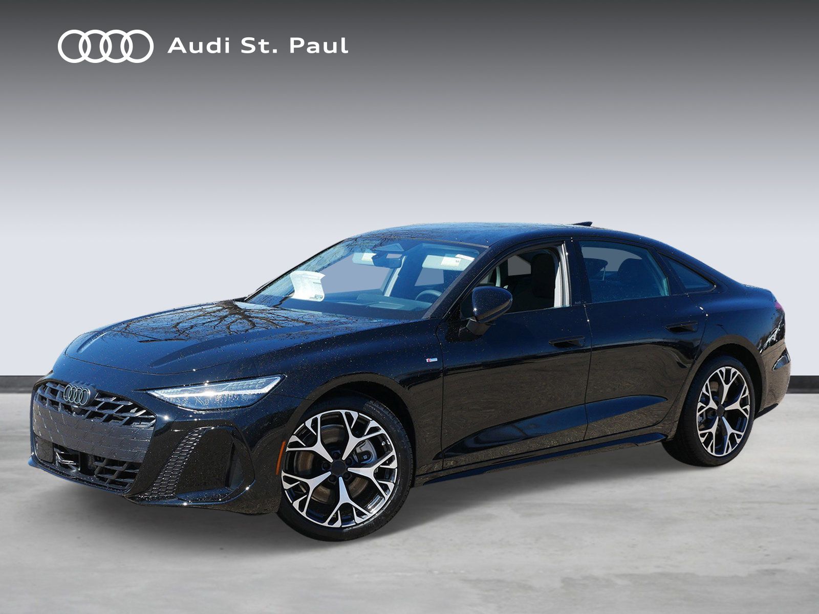 Mythos Black Metallic 2026 Audi A6 quattro Progressiv TFSI Sedan 7-Speed Automatic