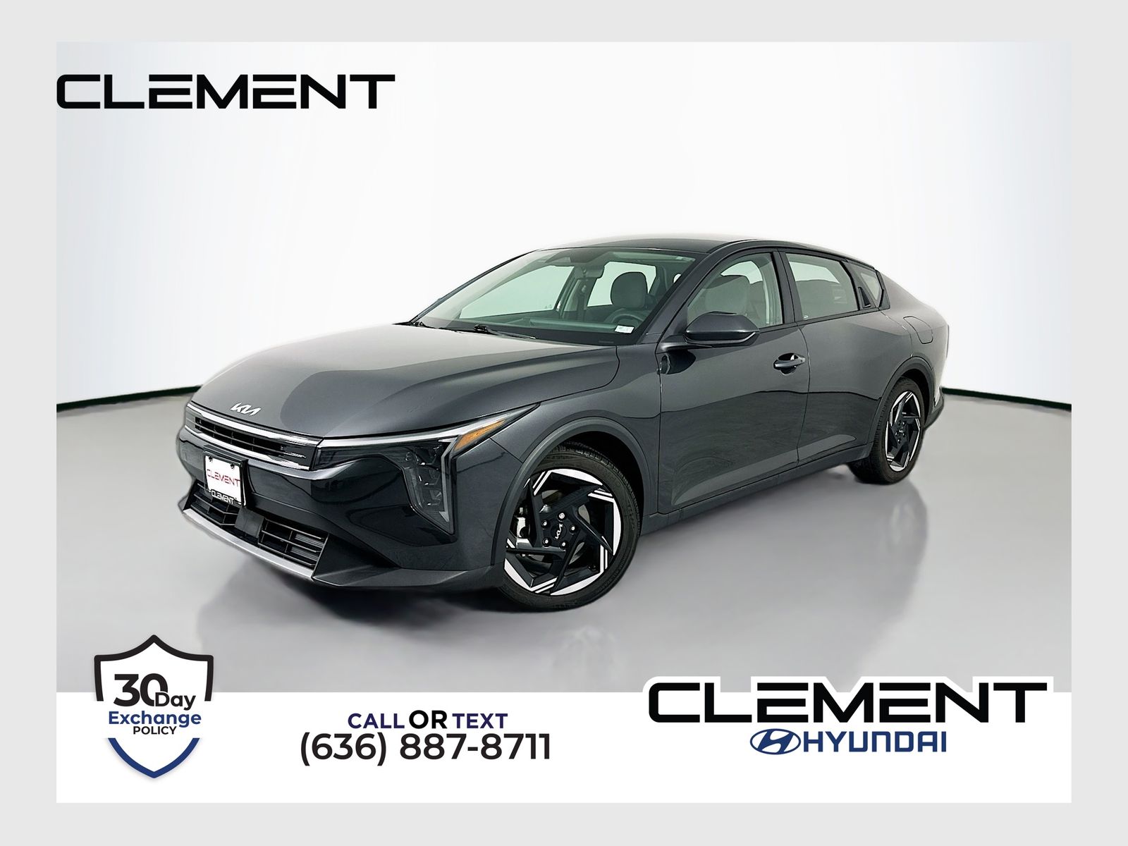 Interstellar Gray 2025 Kia K4 EX FWD Sedan Front-Wheel Drive Continuously Variable Transmission