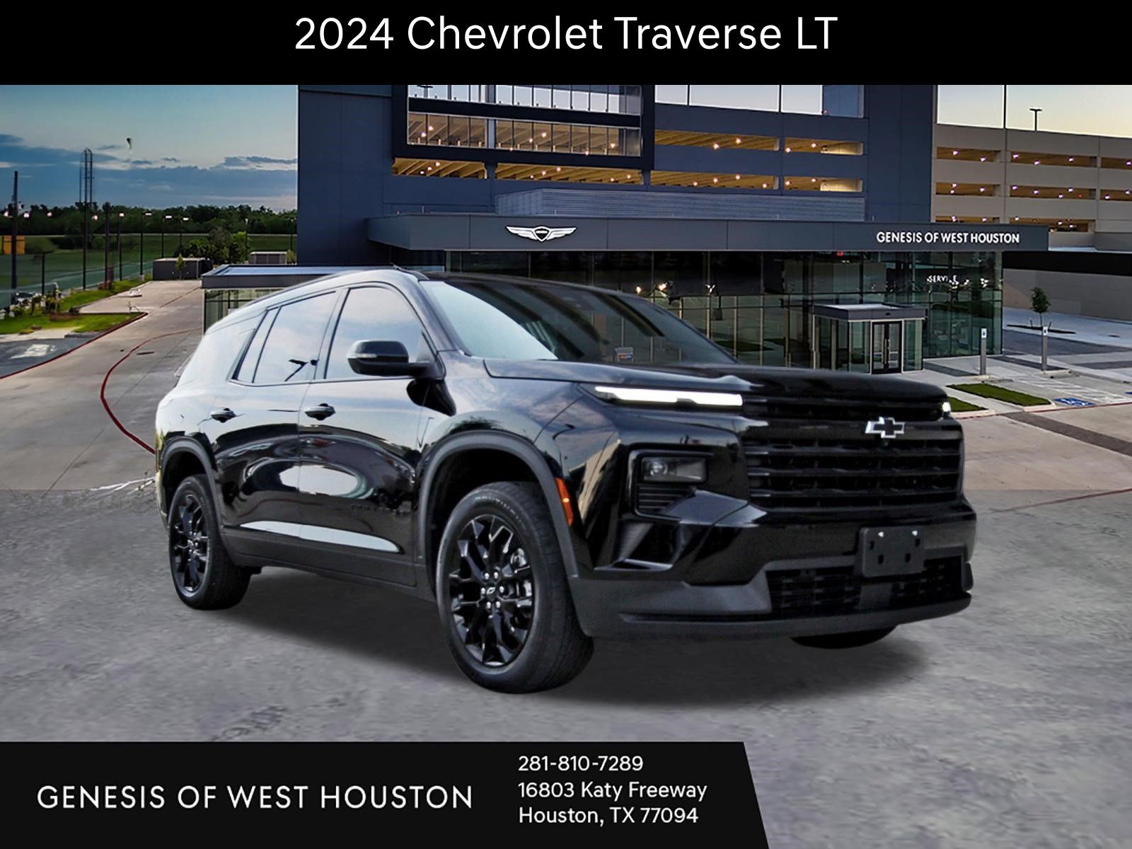 Mosaic Black Metallic 2024 Chevrolet Traverse SUV / Crossover Front-Wheel Drive 8-Speed Automatic