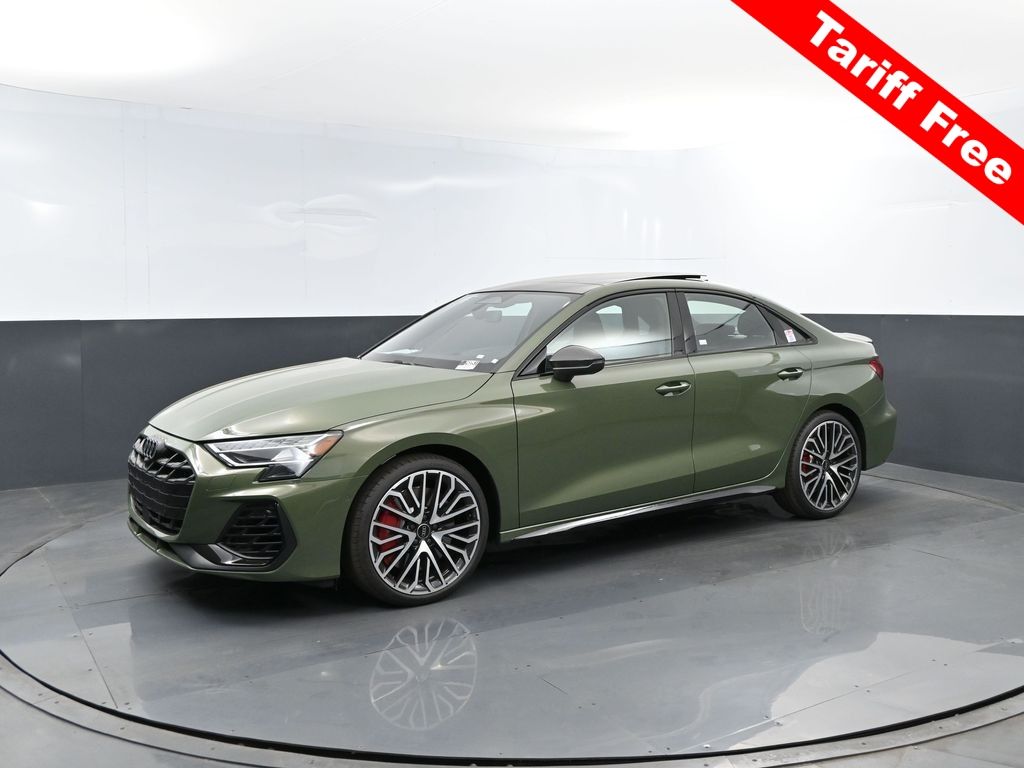 Green 2026 Audi S3 Sedan All-Wheel Drive 7-Speed Automatic