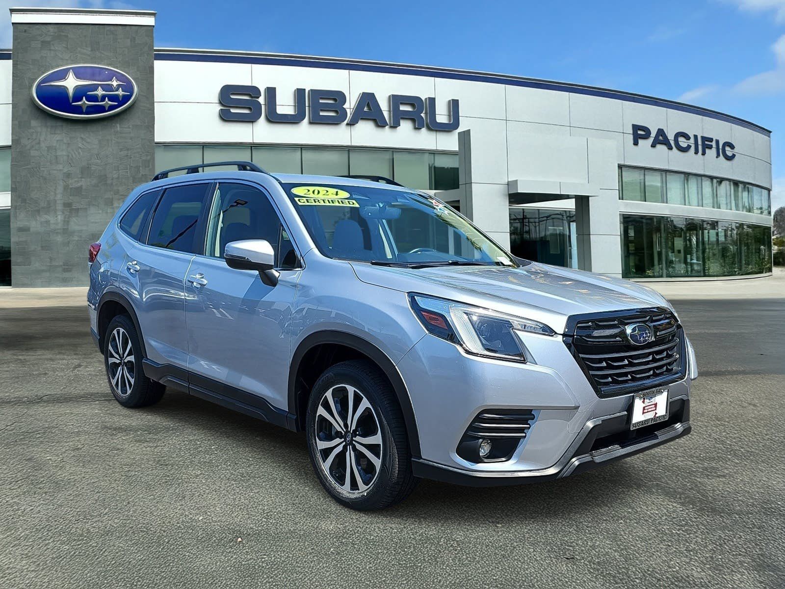 Ice Silver Metallic 2024 Subaru Forester SUV / Crossover All-Wheel Drive Continuously Variable Transmission