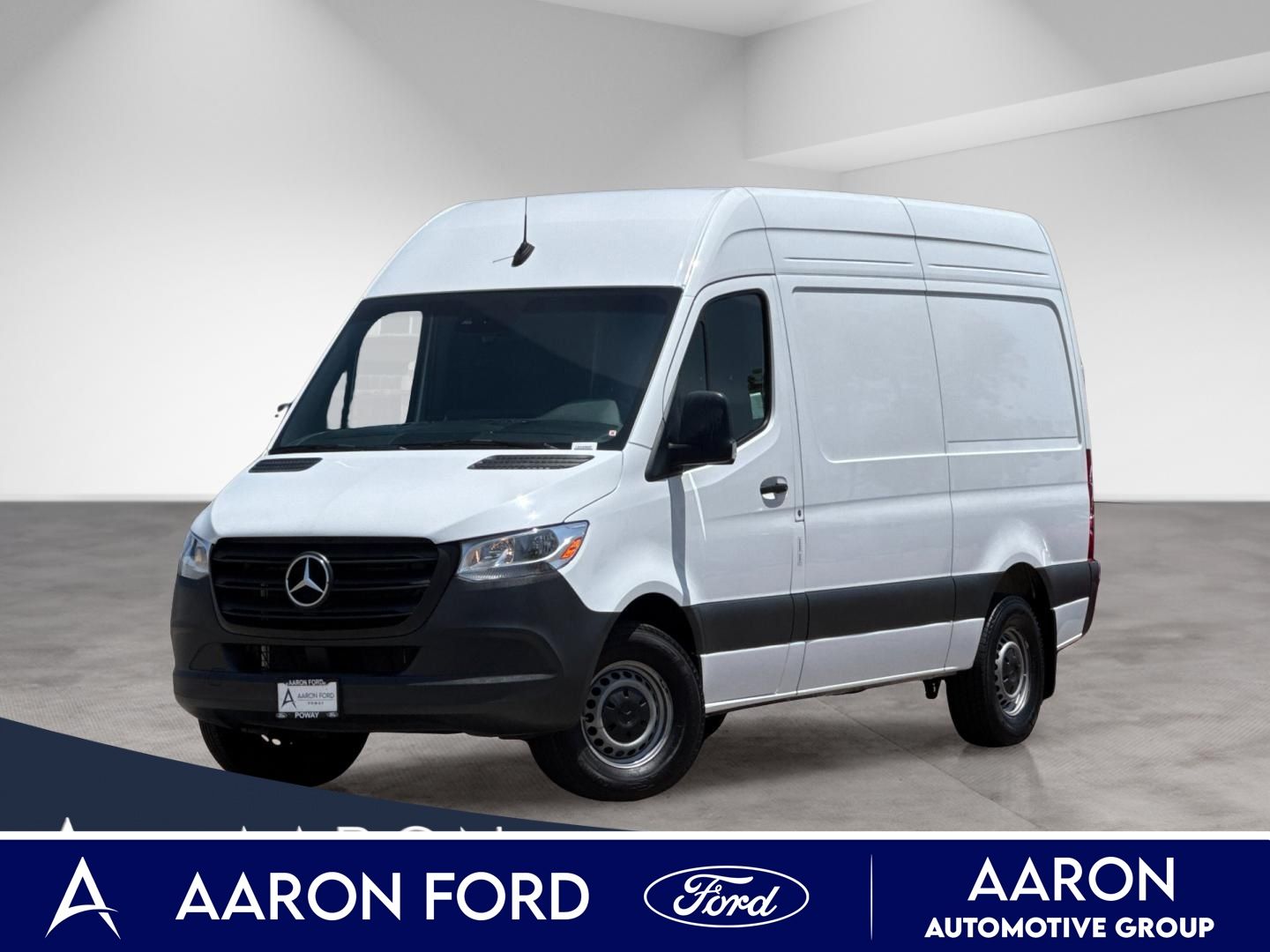 Arctic White 2024 Mercedes-Benz Sprinter Cargo Van Rear-Wheel Drive 9-Speed Automatic