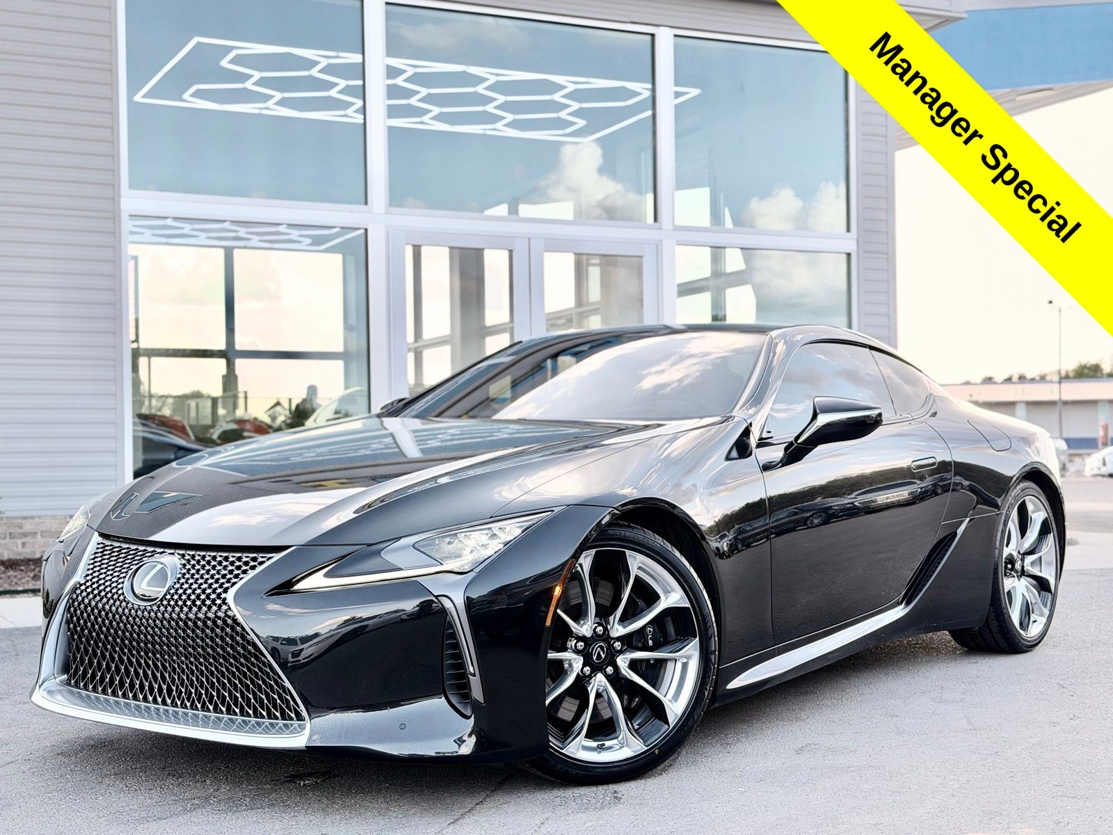 Black 2018 Lexus LC 500 RWD Coupe Rear-Wheel Drive Automatic