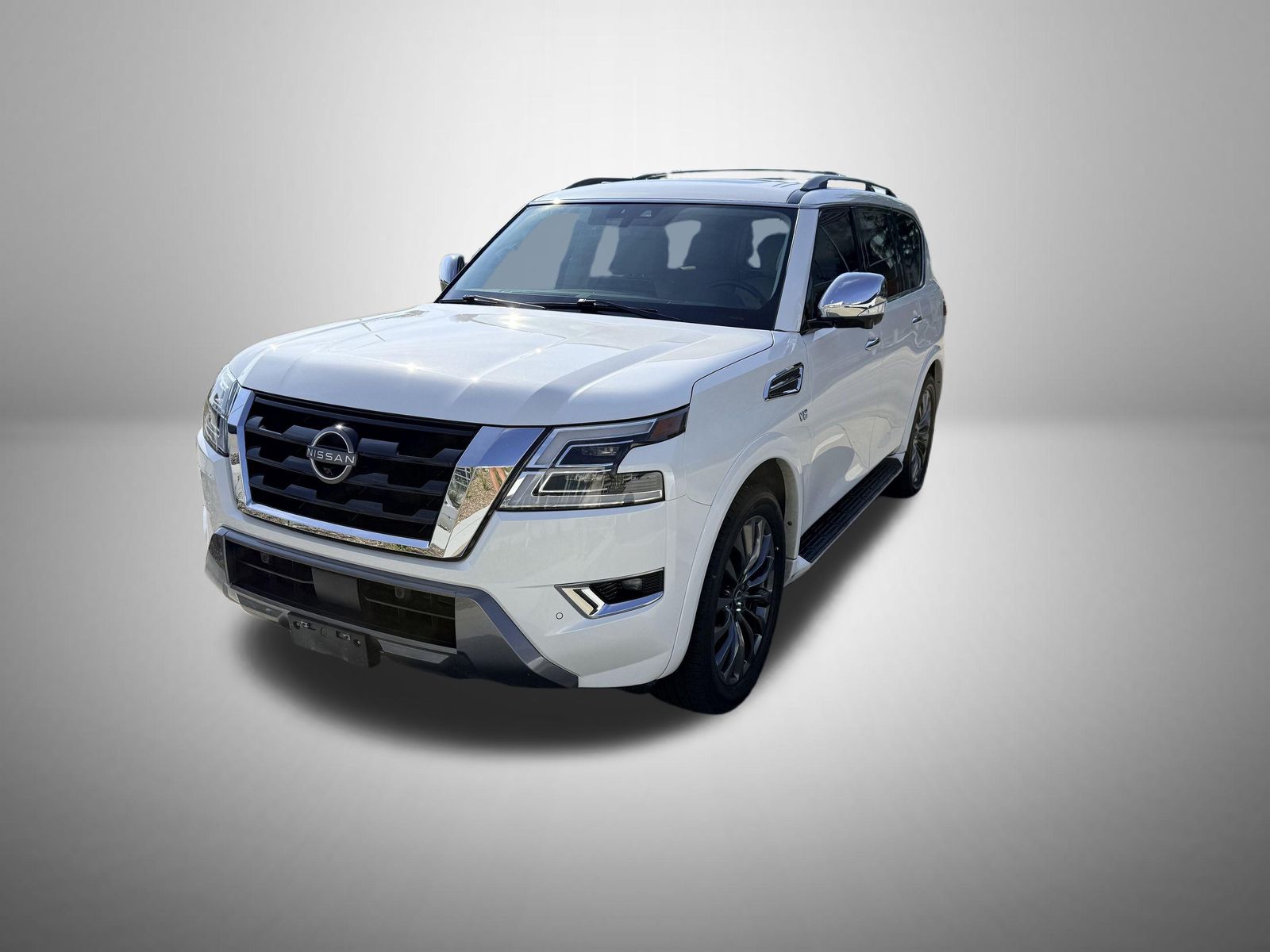 Aspen White Tricoat 2021 Nissan Armada SUV / Crossover Four-Wheel Drive 7-Speed Automatic