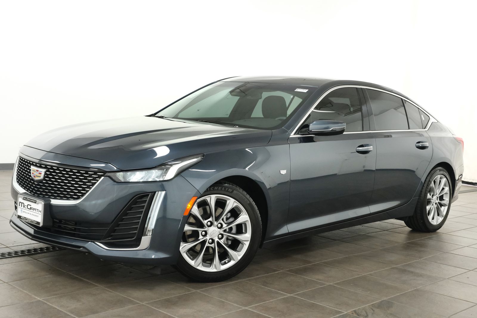 Shadow Metallic 2021 Cadillac CT5 Sedan Rear-Wheel Drive Automatic