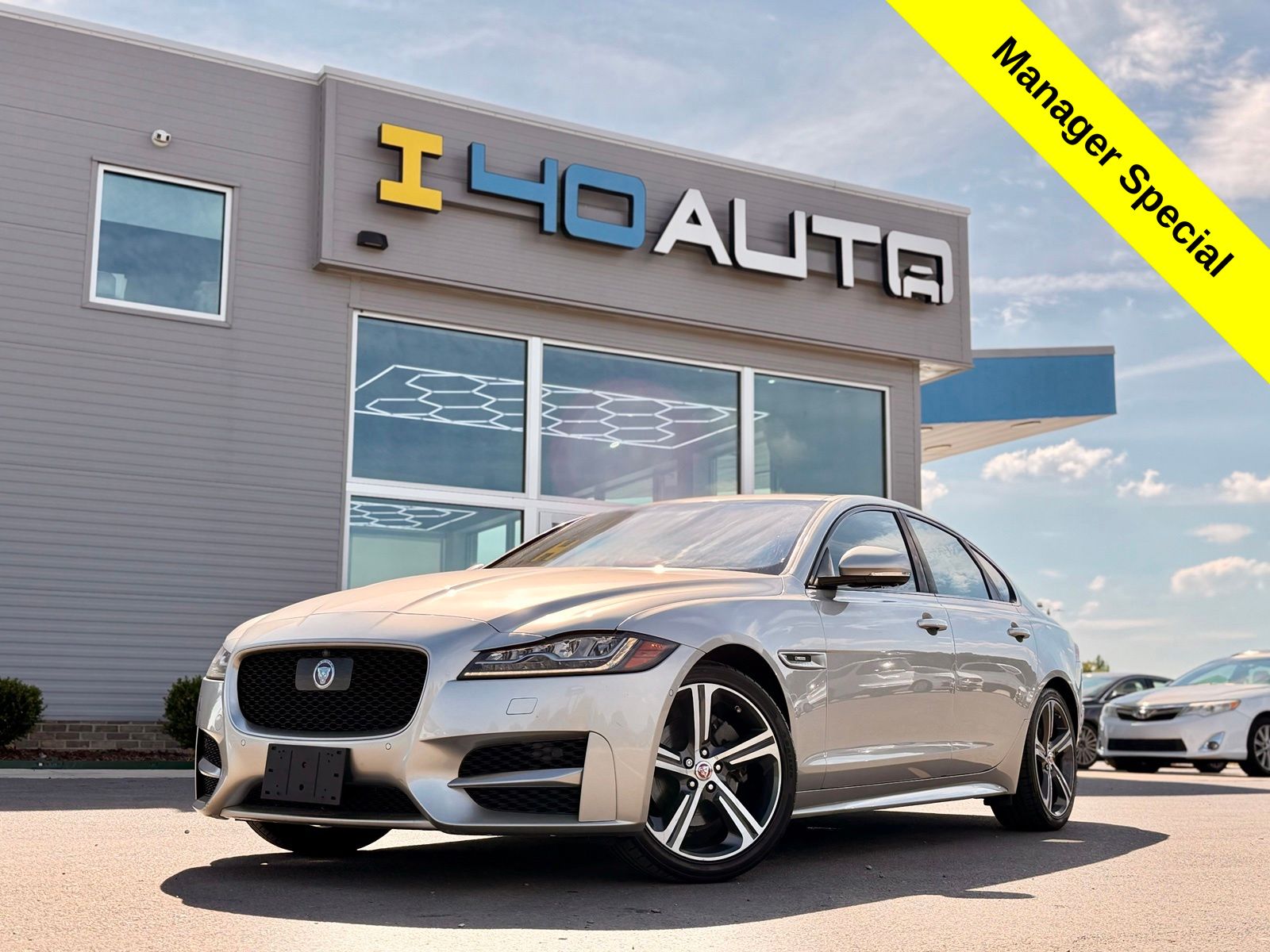 Silver 2017 Jaguar XF Sedan All-Wheel Drive 8-Speed Automatic