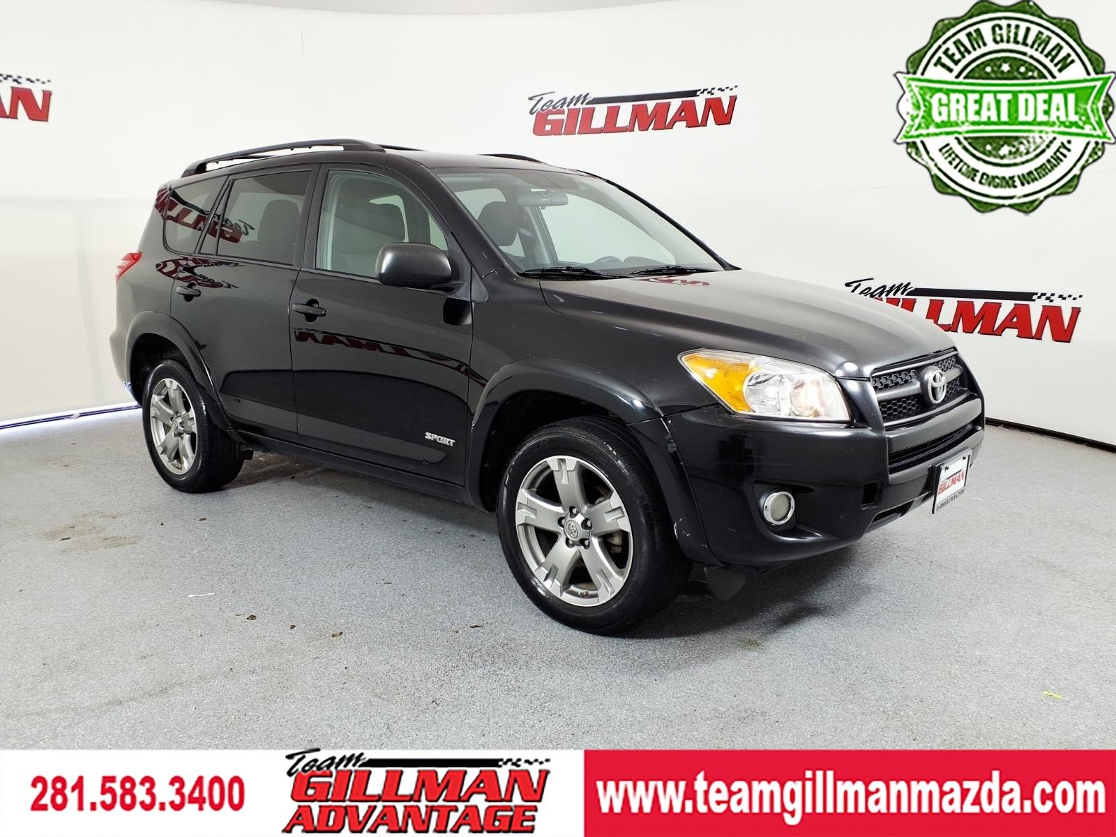 Black 2012 Toyota RAV4 SUV / Crossover Front-Wheel Drive 4-Speed Automatic
