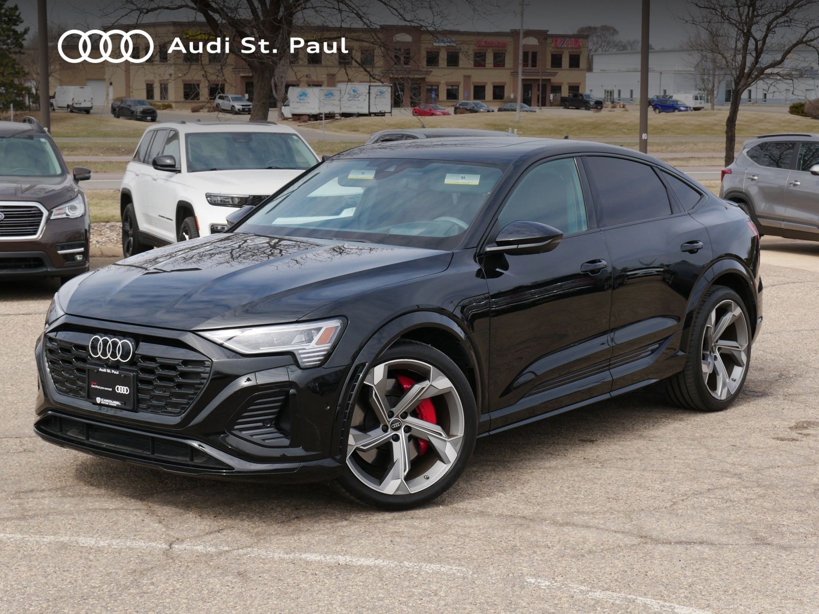 Mythos Black Metallic 2024 Audi SQ8 e-tron Sportback quattro Prestige AWD Sedan All-Wheel Drive Automatic