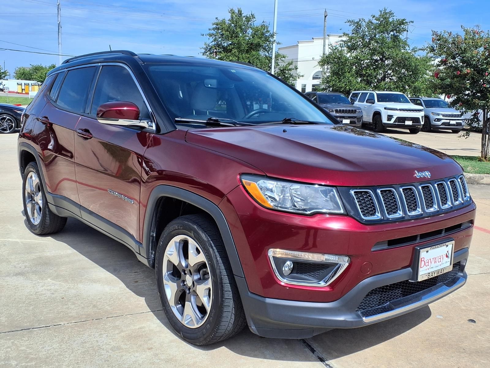 2020 Jeep Compass Limited Red at North Houston Mitsubishi