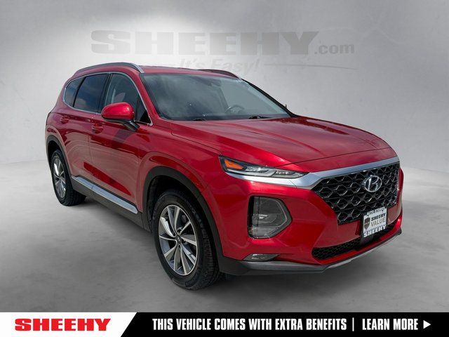 Calypso Red 2020 Hyundai Santa Fe SUV / Crossover Front-Wheel Drive 8-Speed Automatic