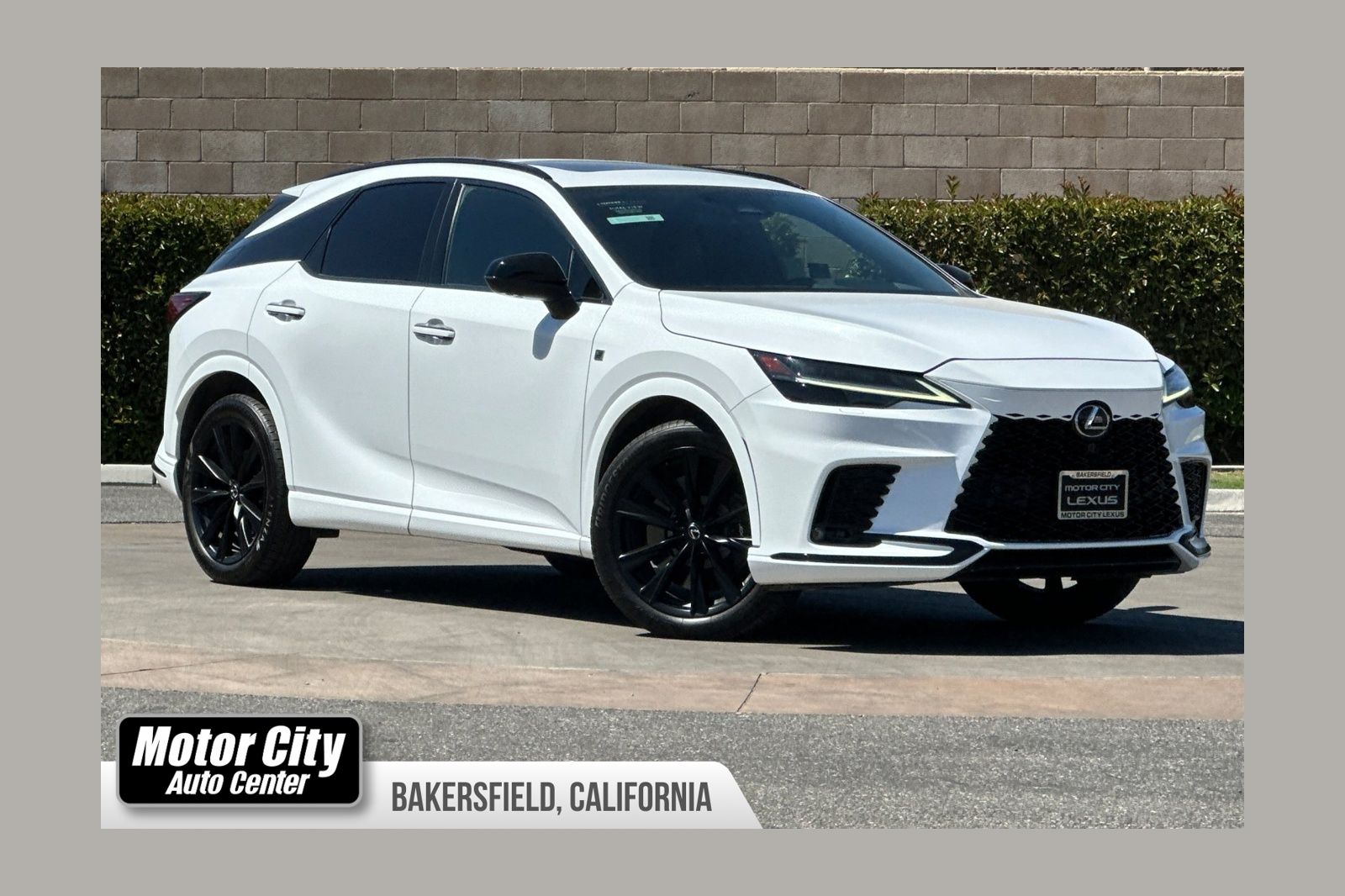 Ultra White 2023 Lexus RX Hybrid 500h F Sport Performance 3 AWD SUV / Crossover 6-Speed Automatic