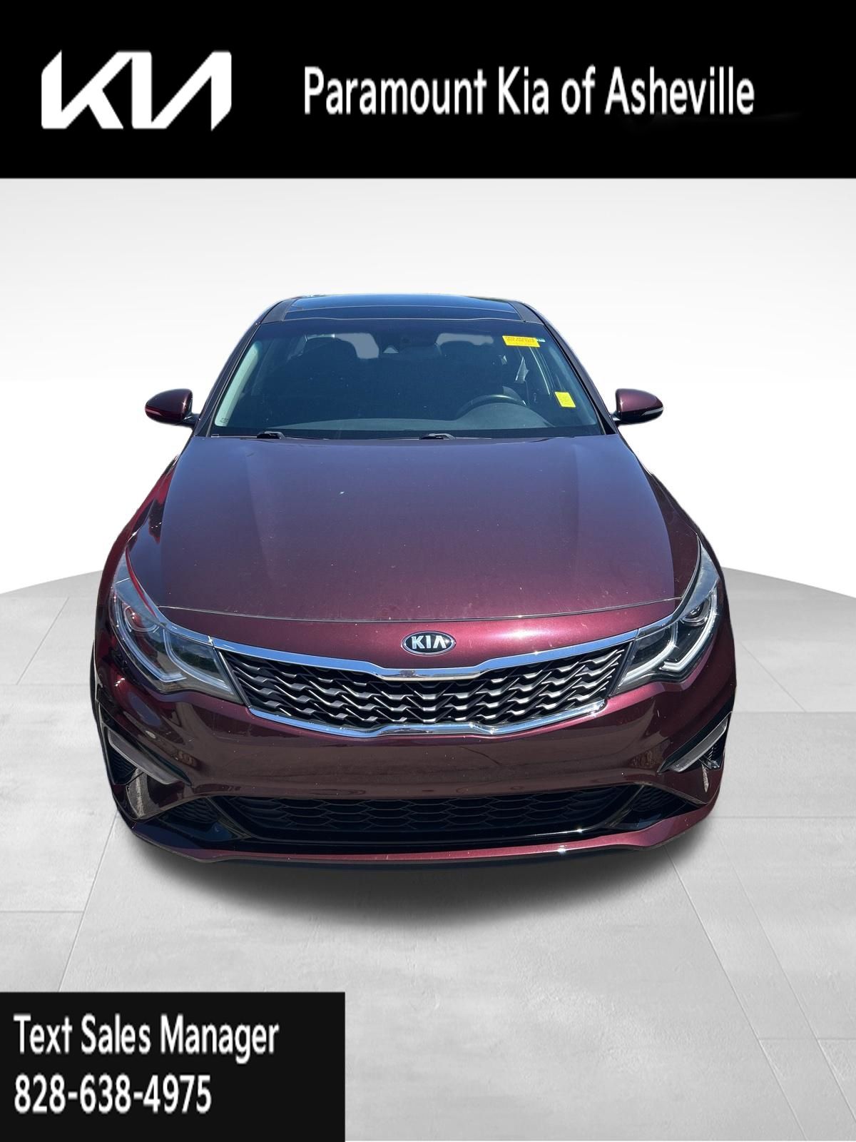 Red (Sangria) 2019 Kia Optima LX FWD Sedan Front-Wheel Drive 6-Speed Automatic