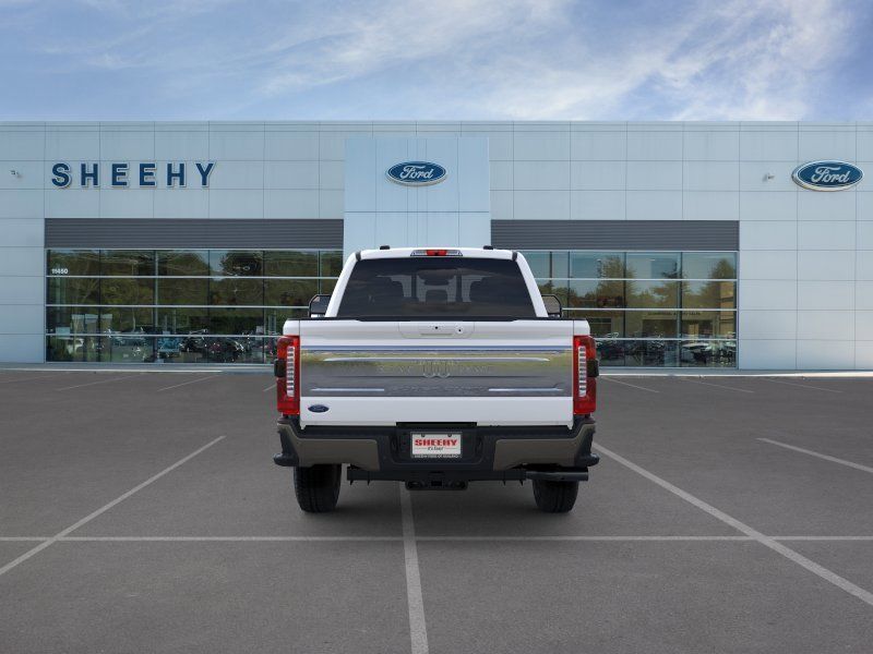 New 2026 Star White Metallic Tri-Coat Ford King Ranch image 7