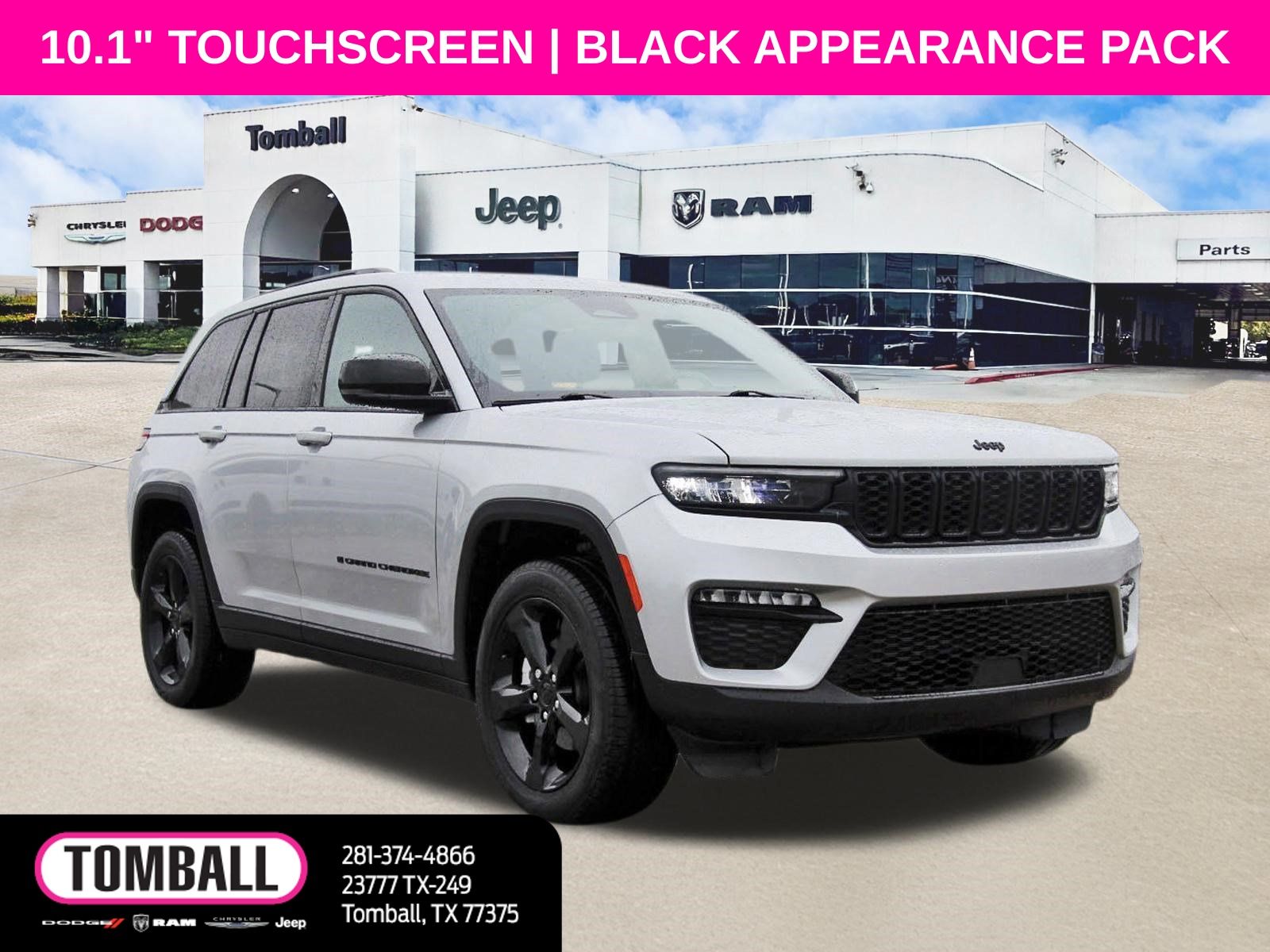 Silver Zynith 2024 Jeep Grand Cherokee SUV / Crossover Four-Wheel Drive 8-Speed Automatic