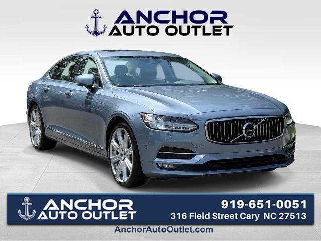 Blue Metallic 2017 Volvo S90 Sedan All-Wheel Drive Automatic