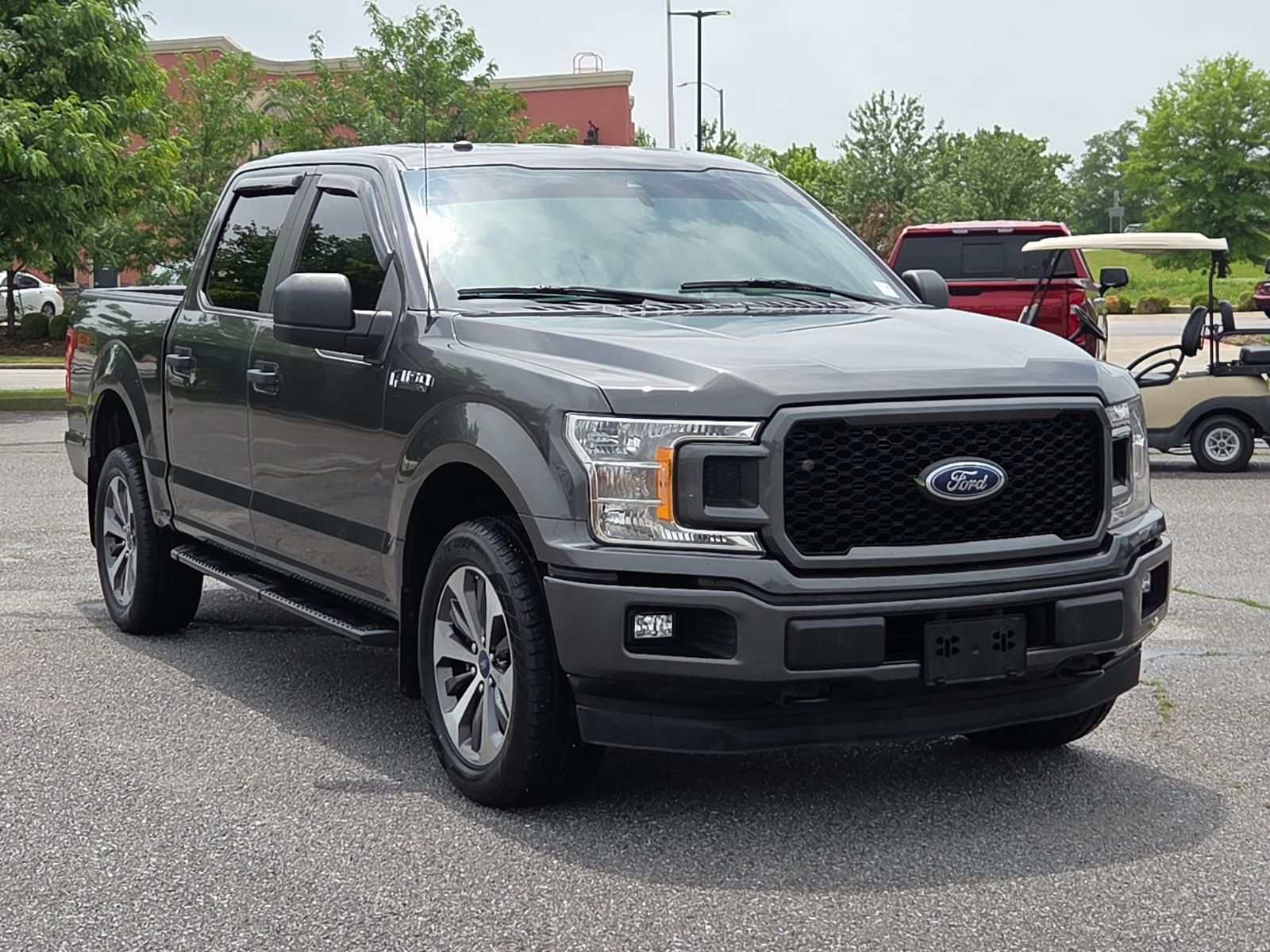 Gray (Magnetic) 2019 Ford F-150 XL SuperCrew 4WD Pickup Truck Four-Wheel Drive Automatic