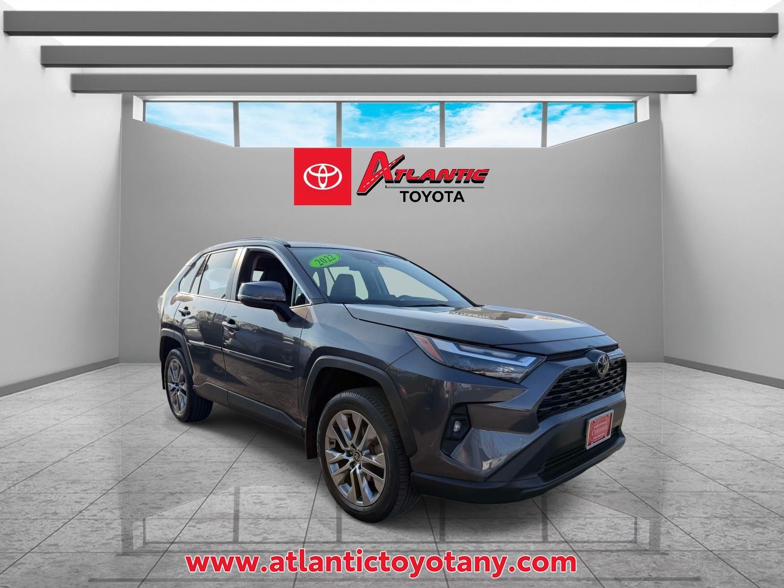 Magnetic Gray 2022 Toyota RAV4 XLE Premium AWD SUV / Crossover All-Wheel Drive 8-Speed Automatic
