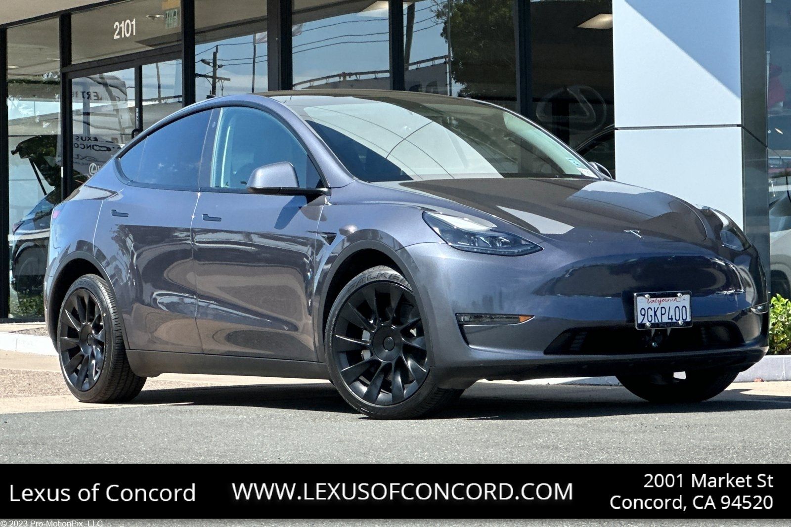 Midnight Silver Metallic 2023 Tesla Model Y SUV / Crossover All-Wheel Drive 1-Speed Automatic