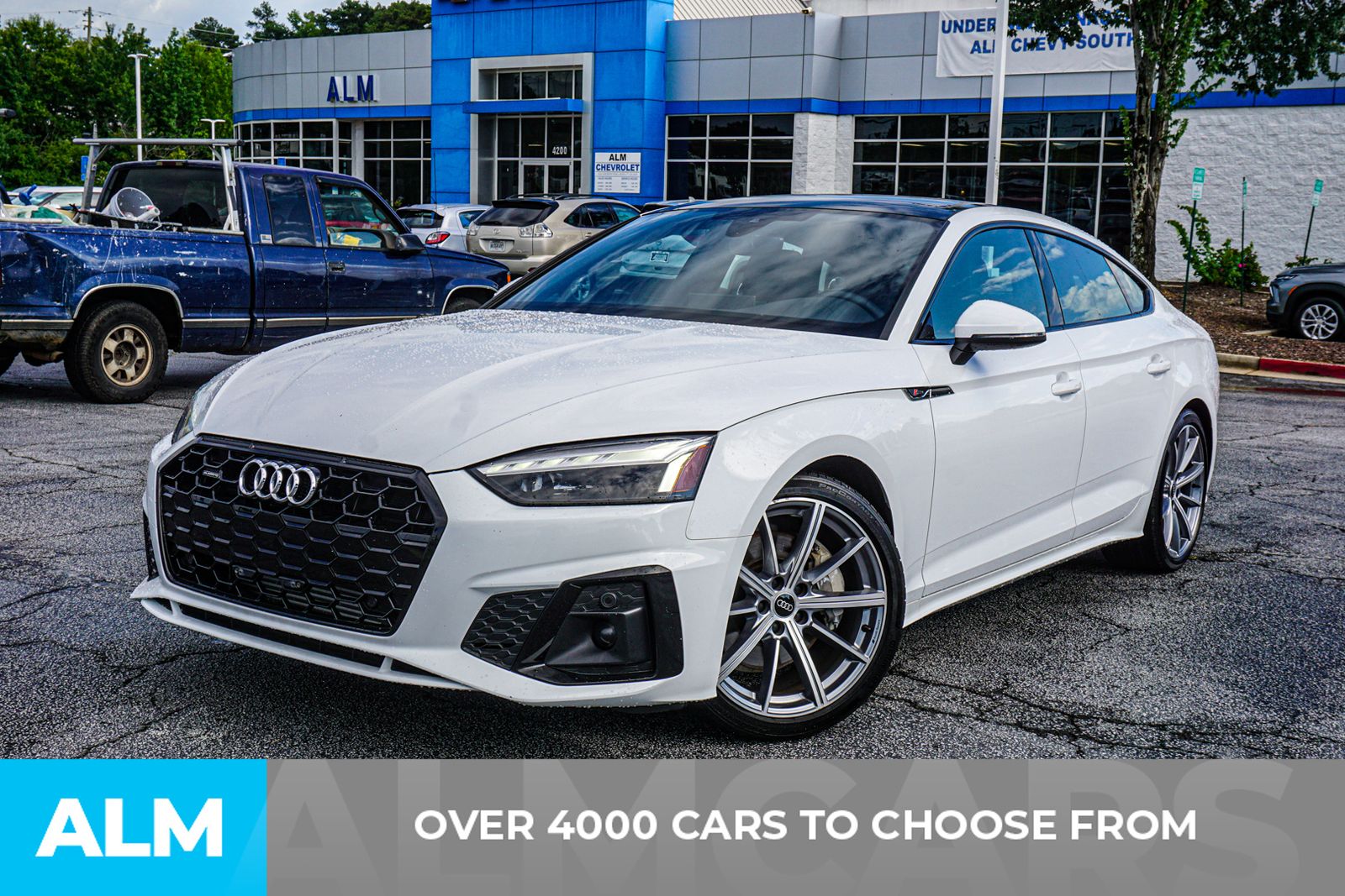 Used 2025 White Audi 45 S line Premium Plus image 2