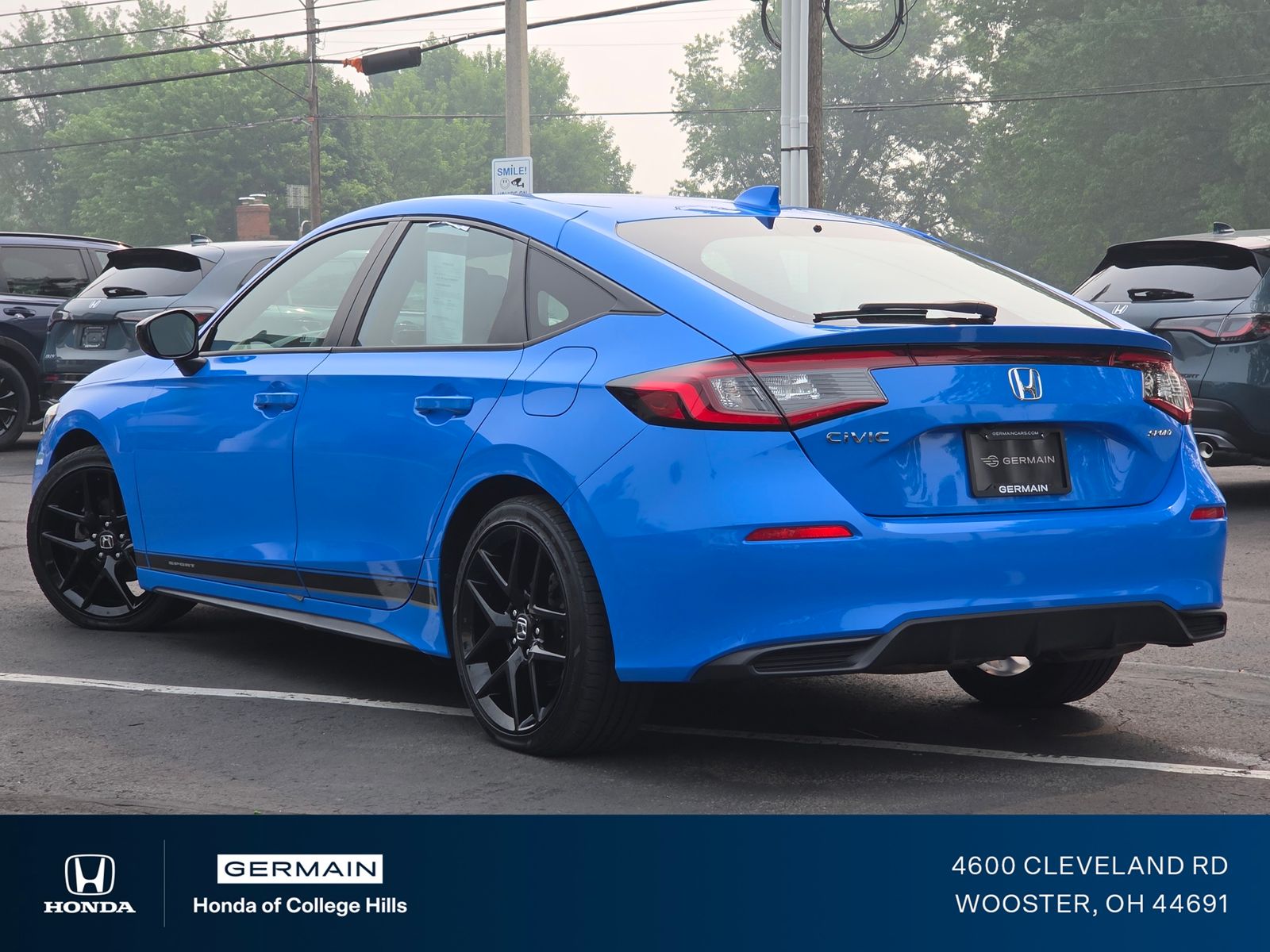 Certified Used 2023 Blue Honda Sport image 11