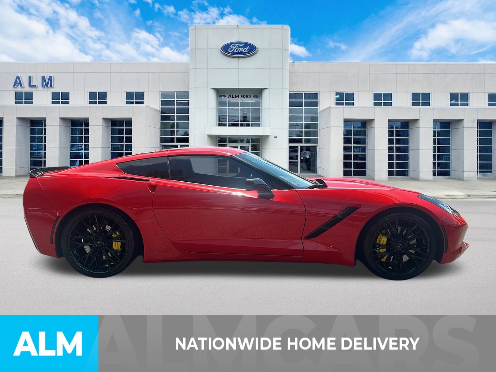 Used 2017 Red Chevrolet Stingray Z51 image 4