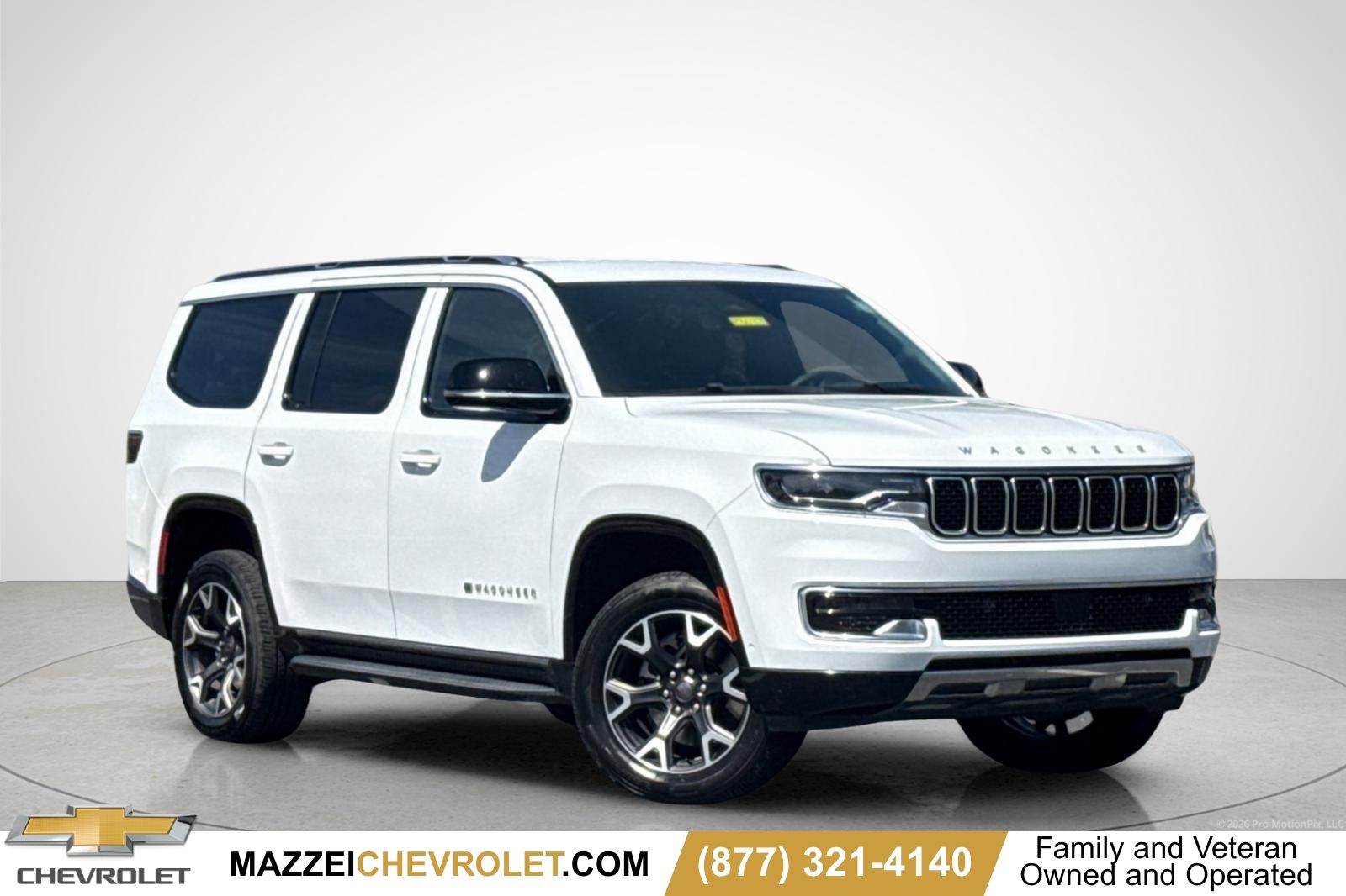 Bright White Clearcoat 2024 Jeep Wagoneer SUV / Crossover Four-Wheel Drive 8-Speed Automatic