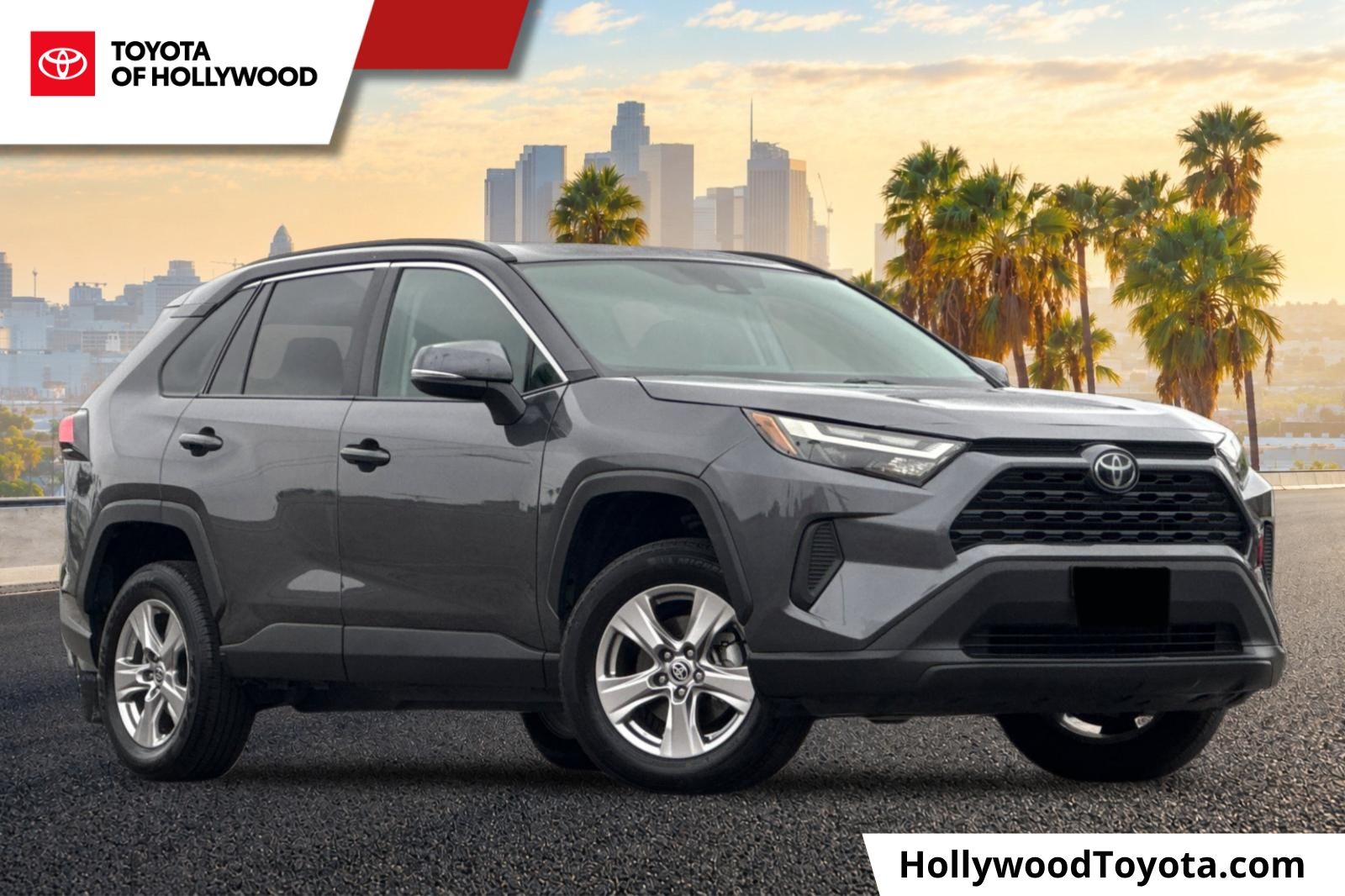 Magnetic Gray Metallic 2025 Toyota RAV4 SUV / Crossover All-Wheel Drive 8-Speed Automatic