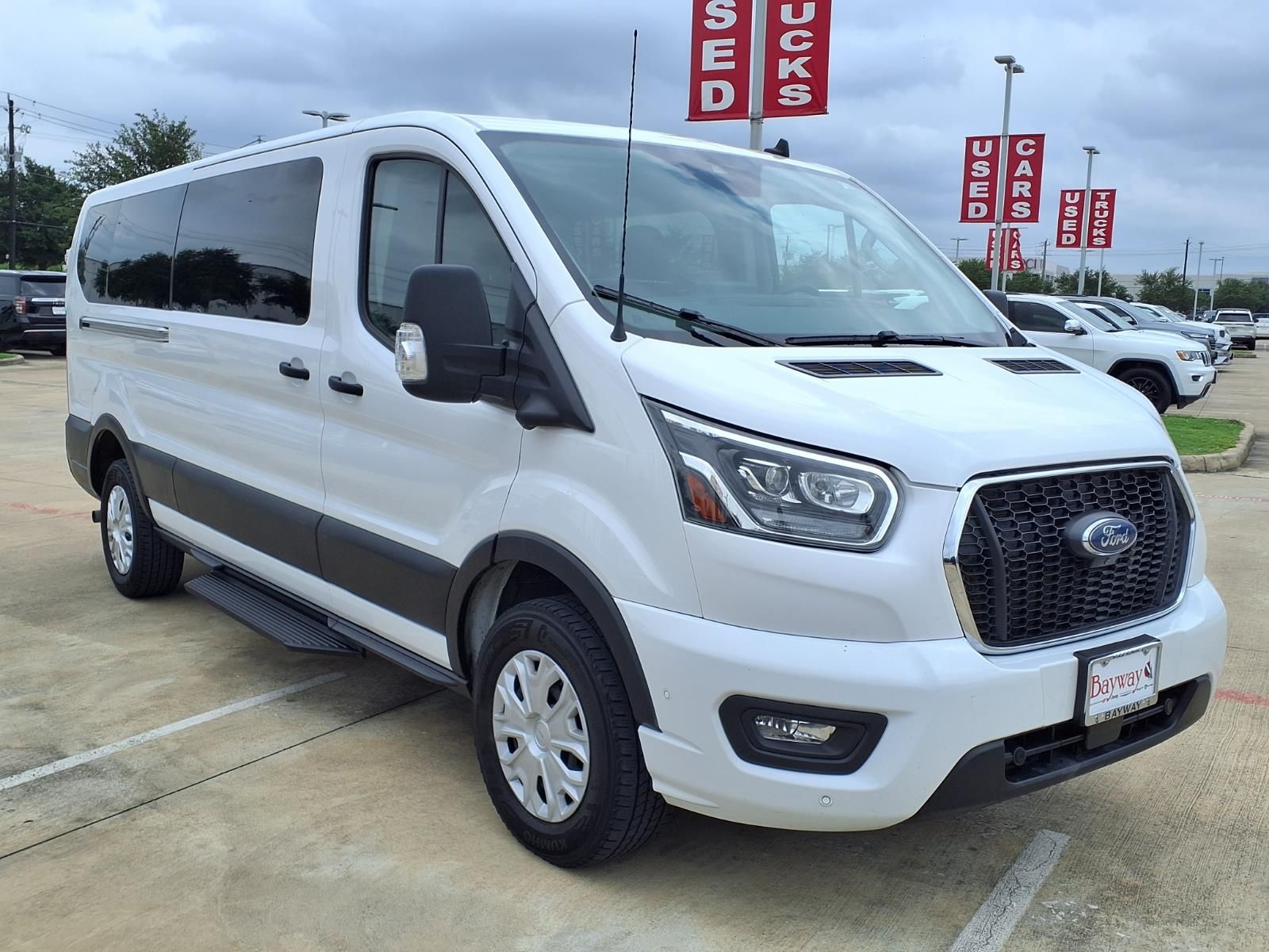 2023 Ford Transit-350 XLT White at North Houston Mitsubishi