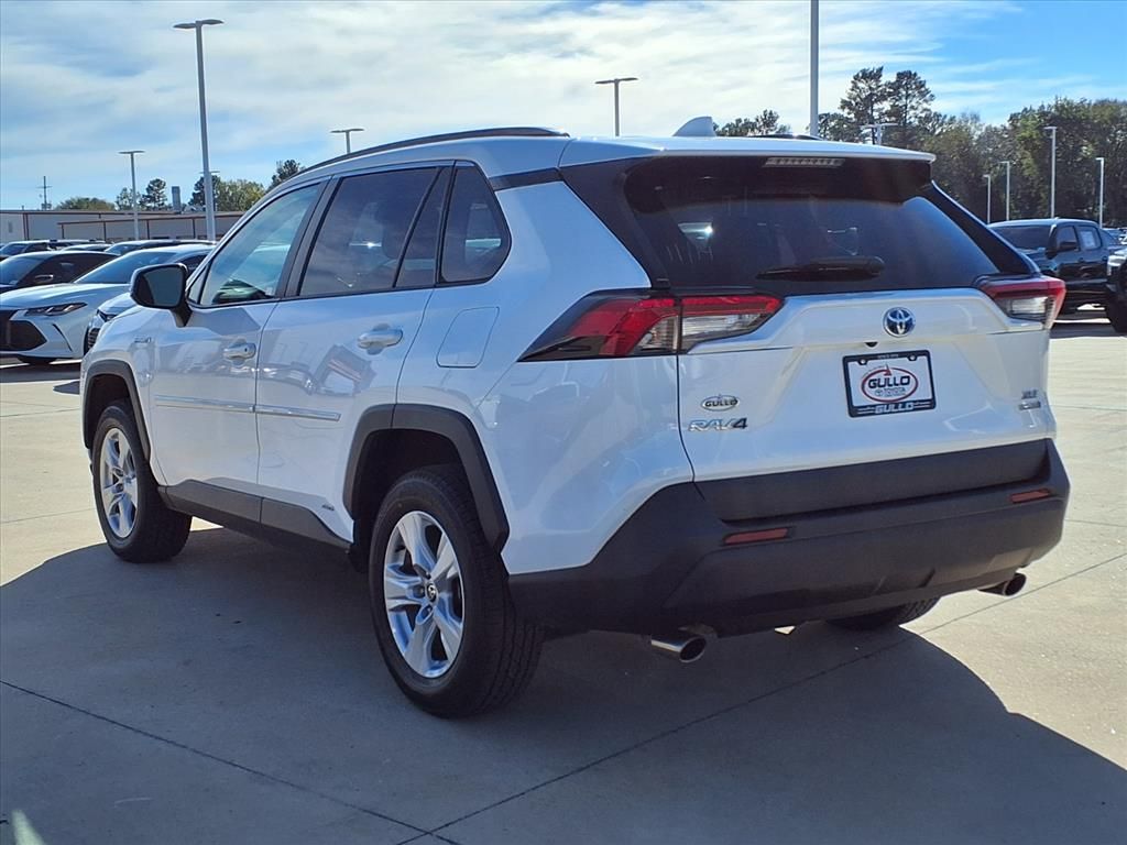 2021 Toyota RAV4 Hybrid XLE White at Don McGill Toyota