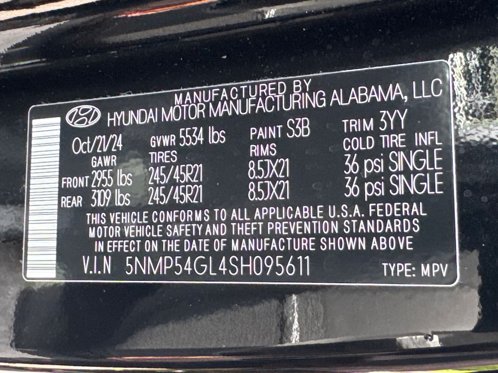 Used 2025 Black Hyundai Calligraphy image 32