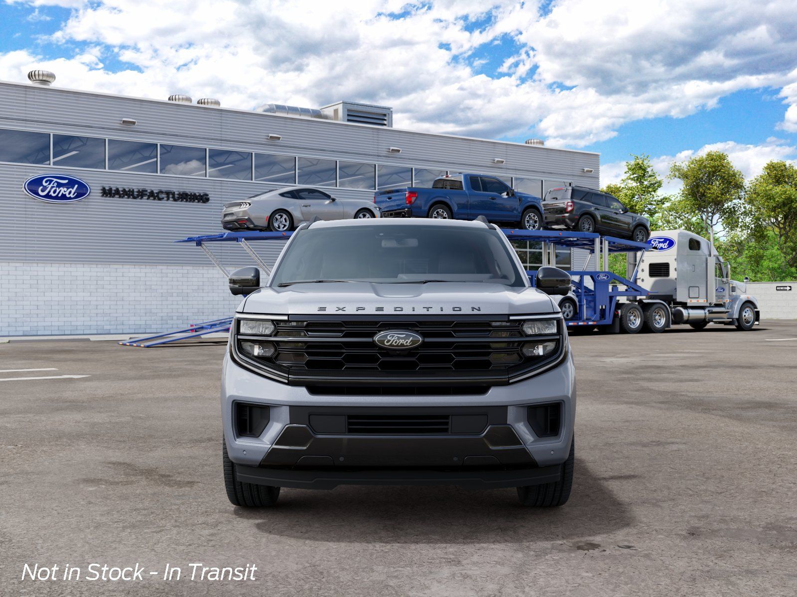 New 2027 Gray Ford Platinum image 2